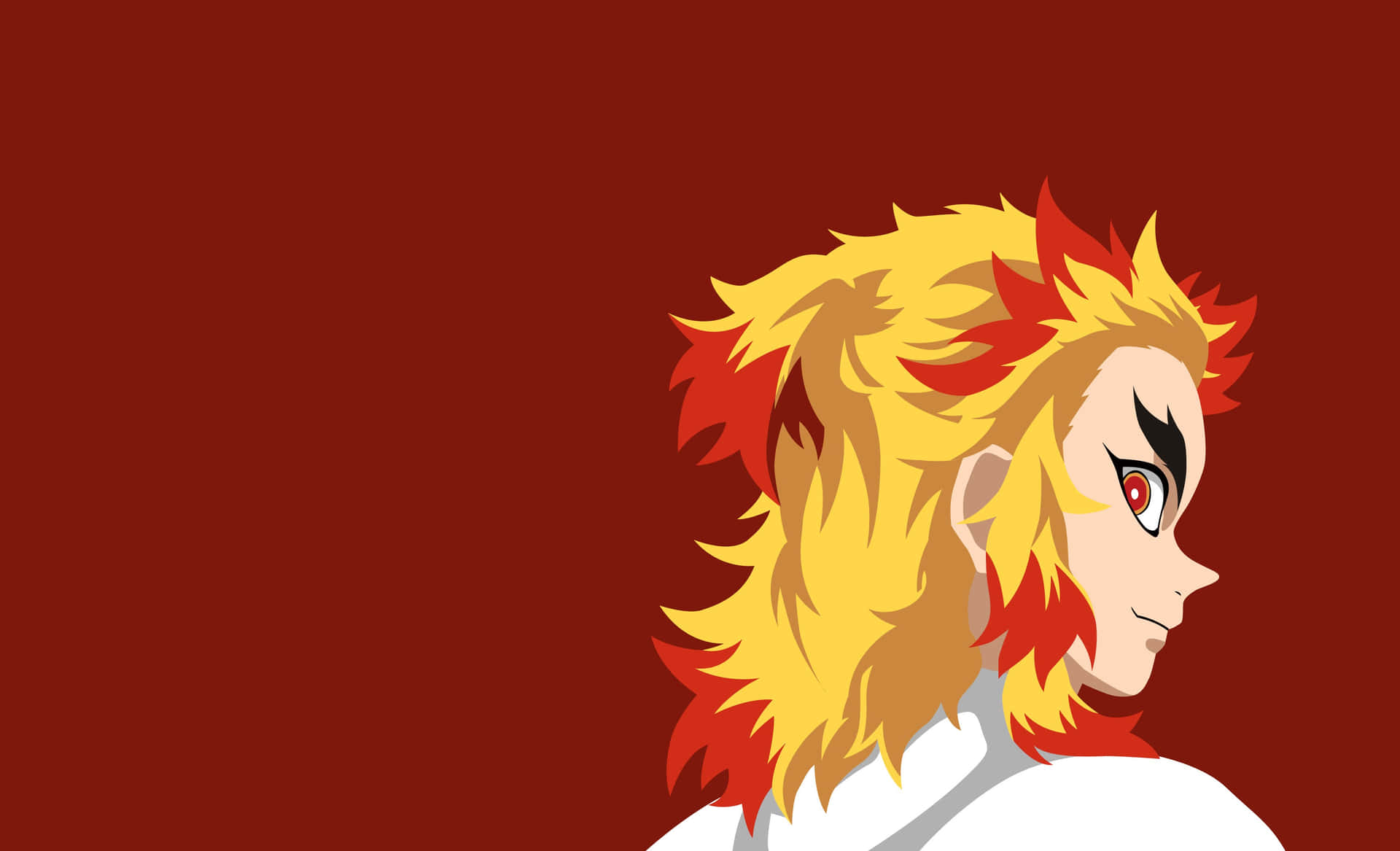Rengoku Minimalist Wallpaper