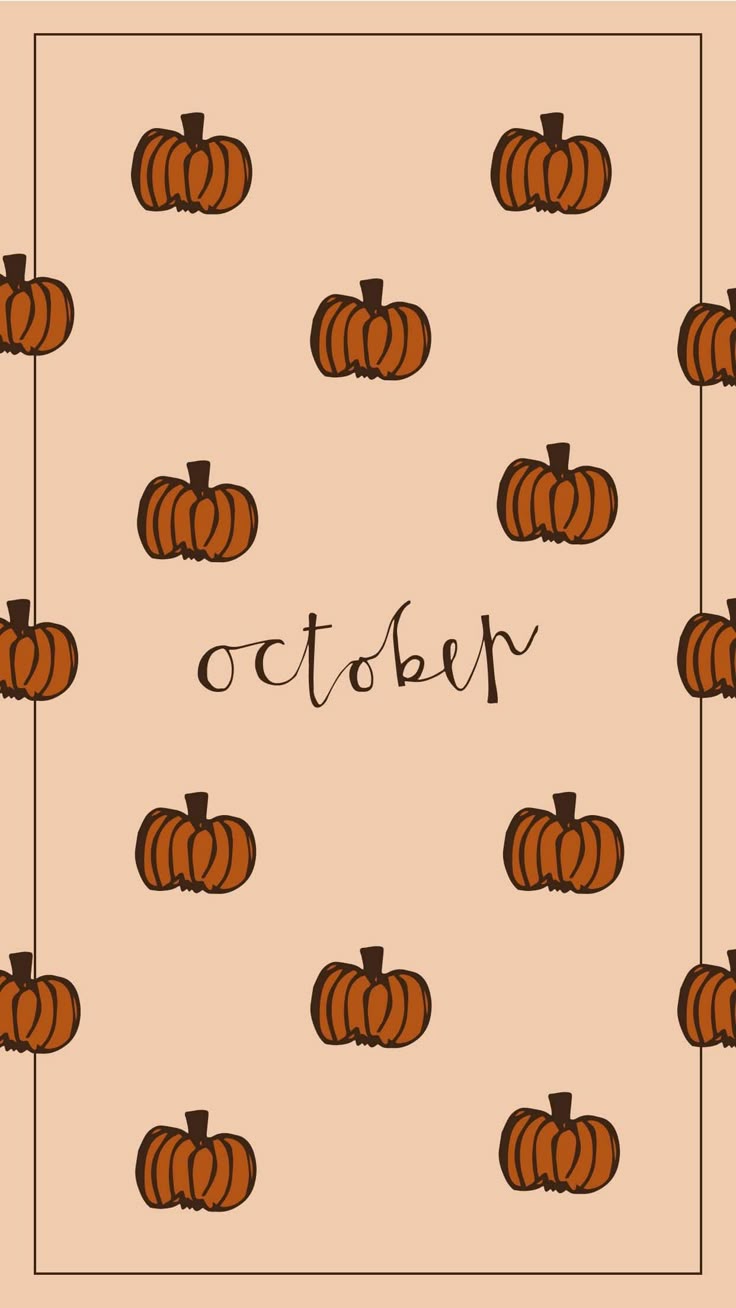 October iPhone Wallpaper