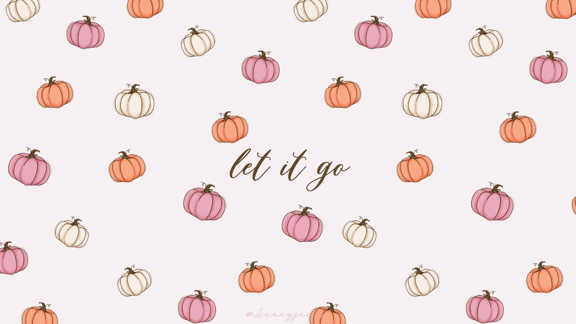 Download Celebrate October with this Cute Desktop Wallpaper