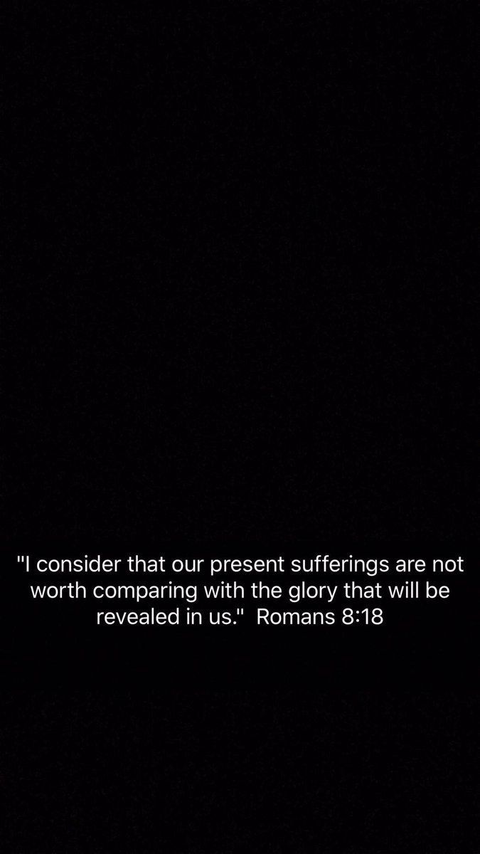 xen - Romans 8:18. This is my favorite bible verse. It is so helpful to me because whenever I face challenges or trials and I remember this verse, it reminds