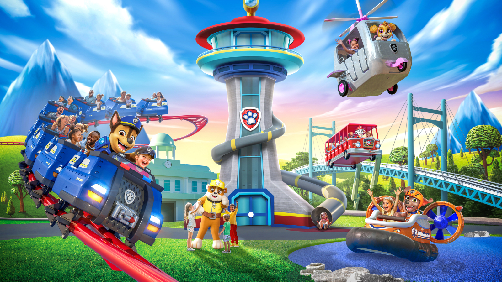 Paw Patrol to launch at Chessington with UK's first themed land opening in 2026