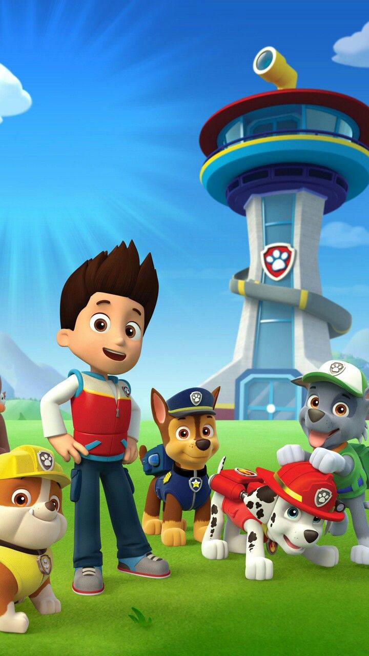 paw wallpaper. Decoração infantil patrulha canina, Decoraçao patrulha canina, Decoração aniversario patrulha canina