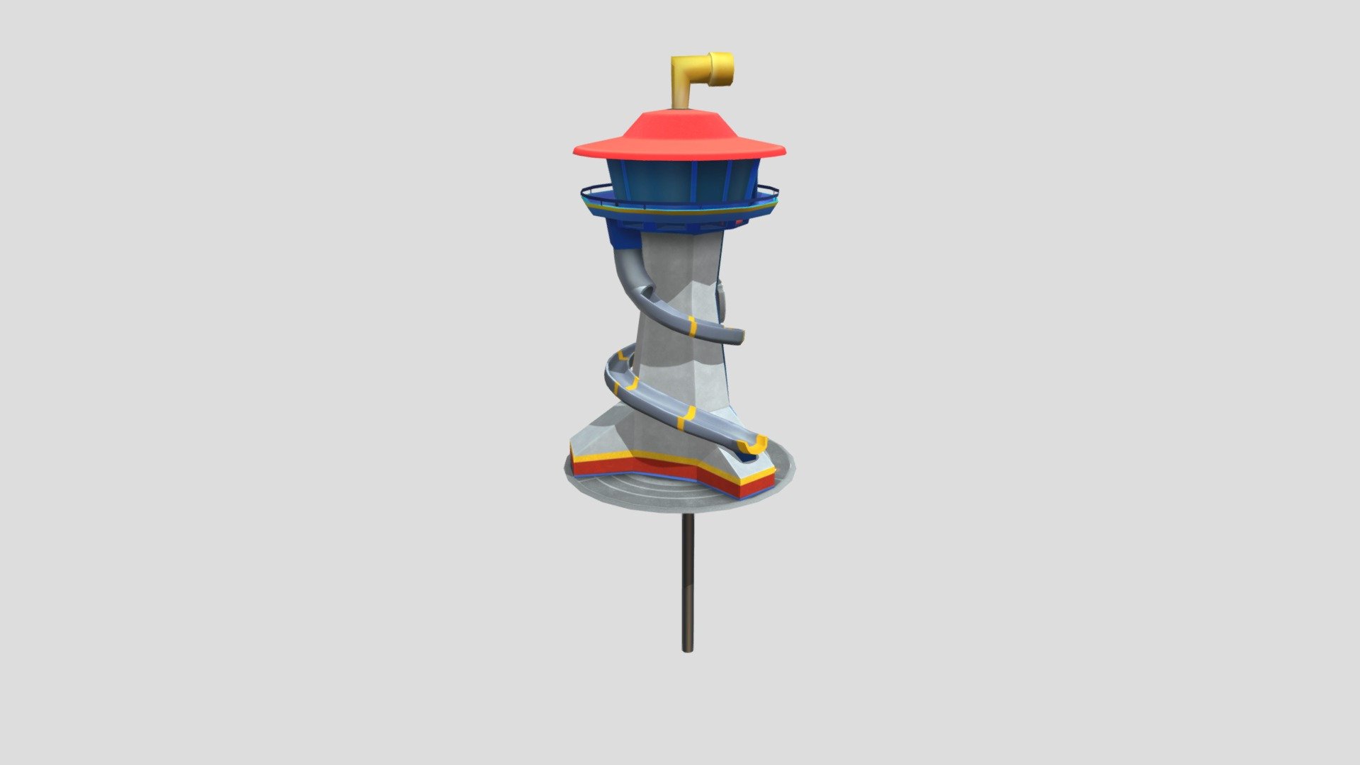 PAW Patrol Tower Free 3D model by colinwalker591 [ea17eea]