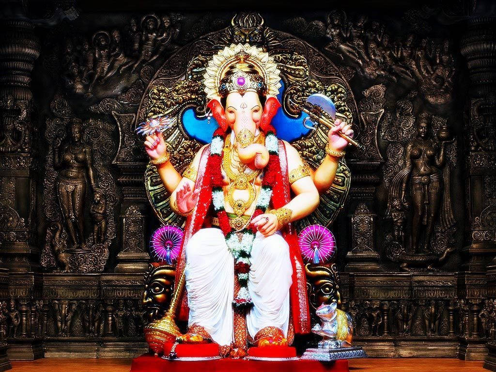 Download Lalbaugcha Raja Silver Mouse Wallpaper