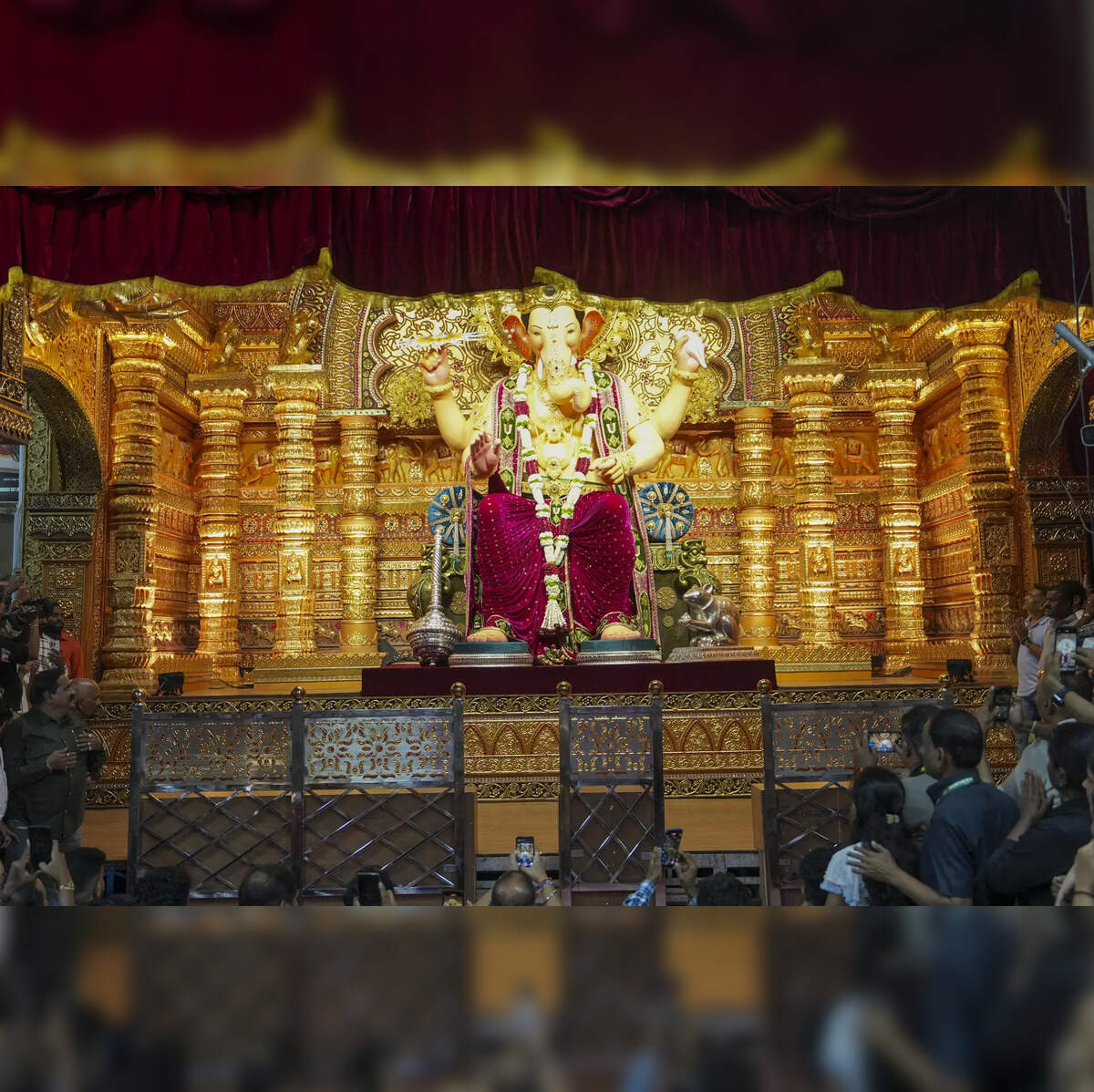 Lalbaugcha Raja 2025 first look unveiled ahead of Ganesh Chaturthi Economic Times