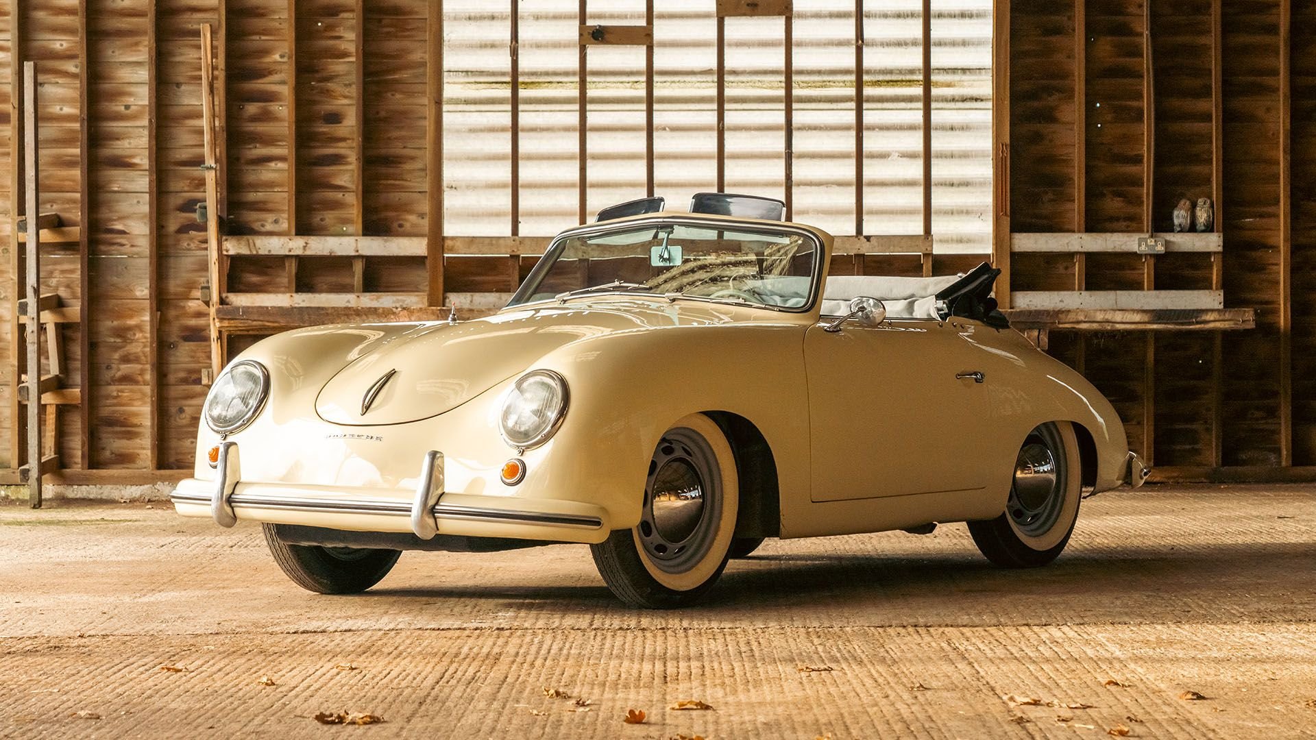 Porsche 356 Pre A “Knickscheibe” 1500 Cabriolet. Zoute Concours Auction 2025. Classic Car Auctions. Broad Arrow Auctions. A Hagerty Company