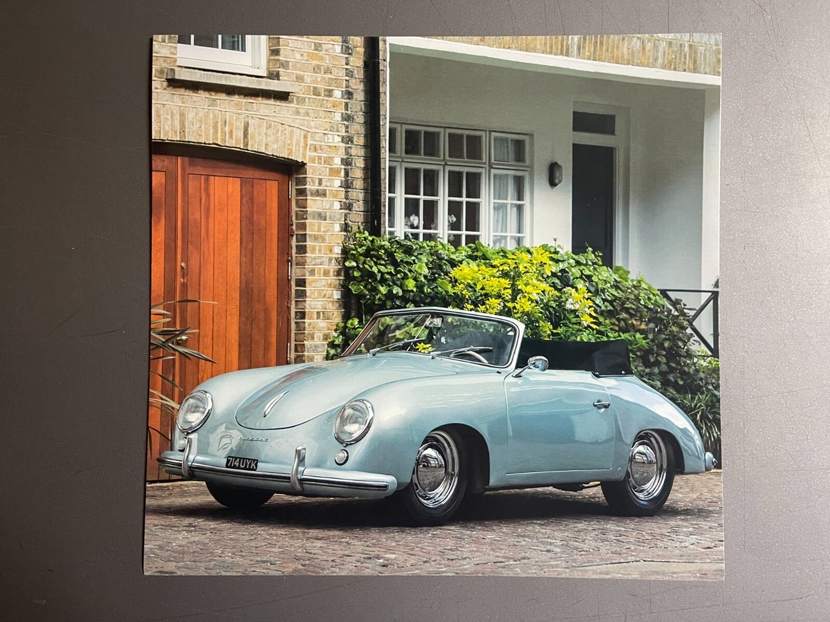 Porsche 356 Pre A Bent Window Cabriolet Picture, Print!! Frameable
