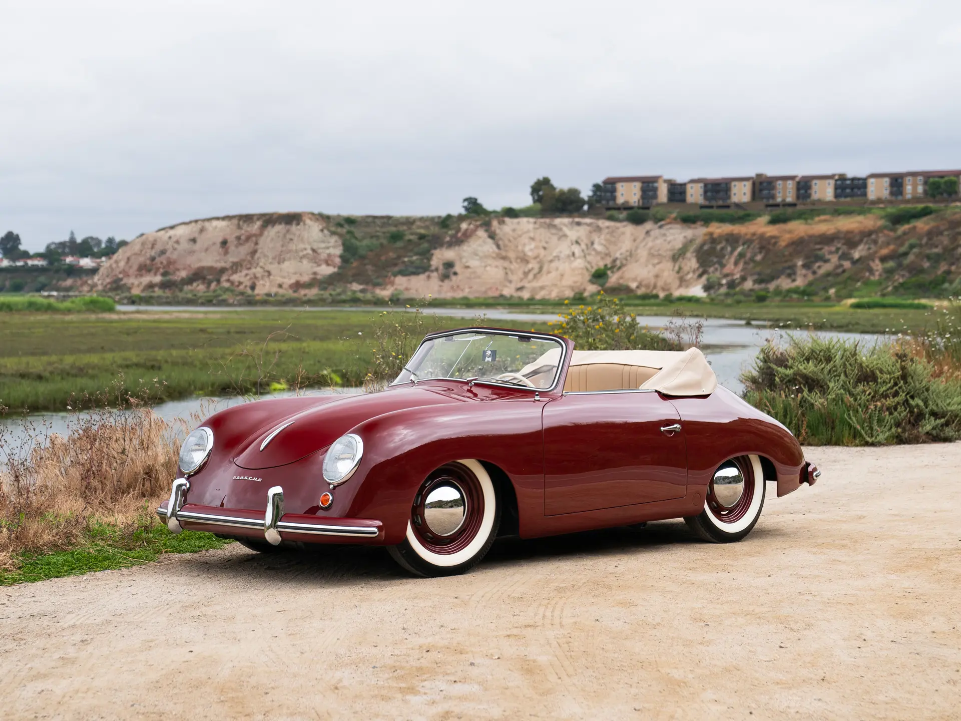 Porsche 356 Cabriolet by Gläser. Monterey 2023. RM Sotheby's