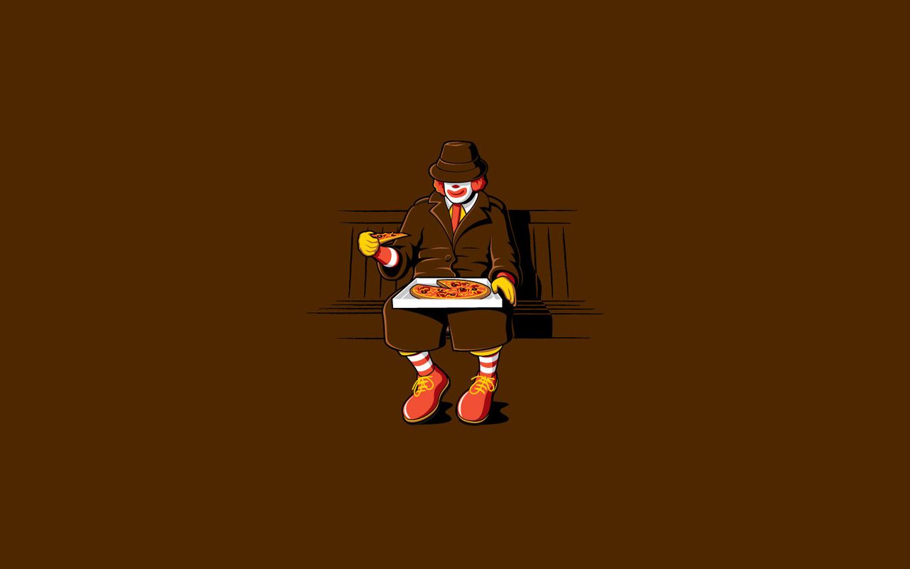 Mc donalds threadless alternative art artwork funny wallpaper