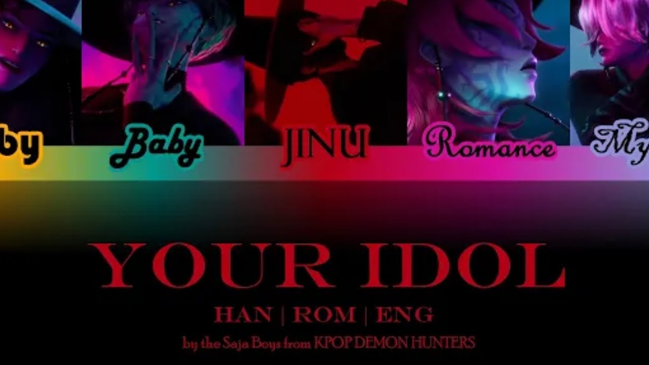 SAJA BOYS “YOUR IDOL” K POP DEMON HUNTERS