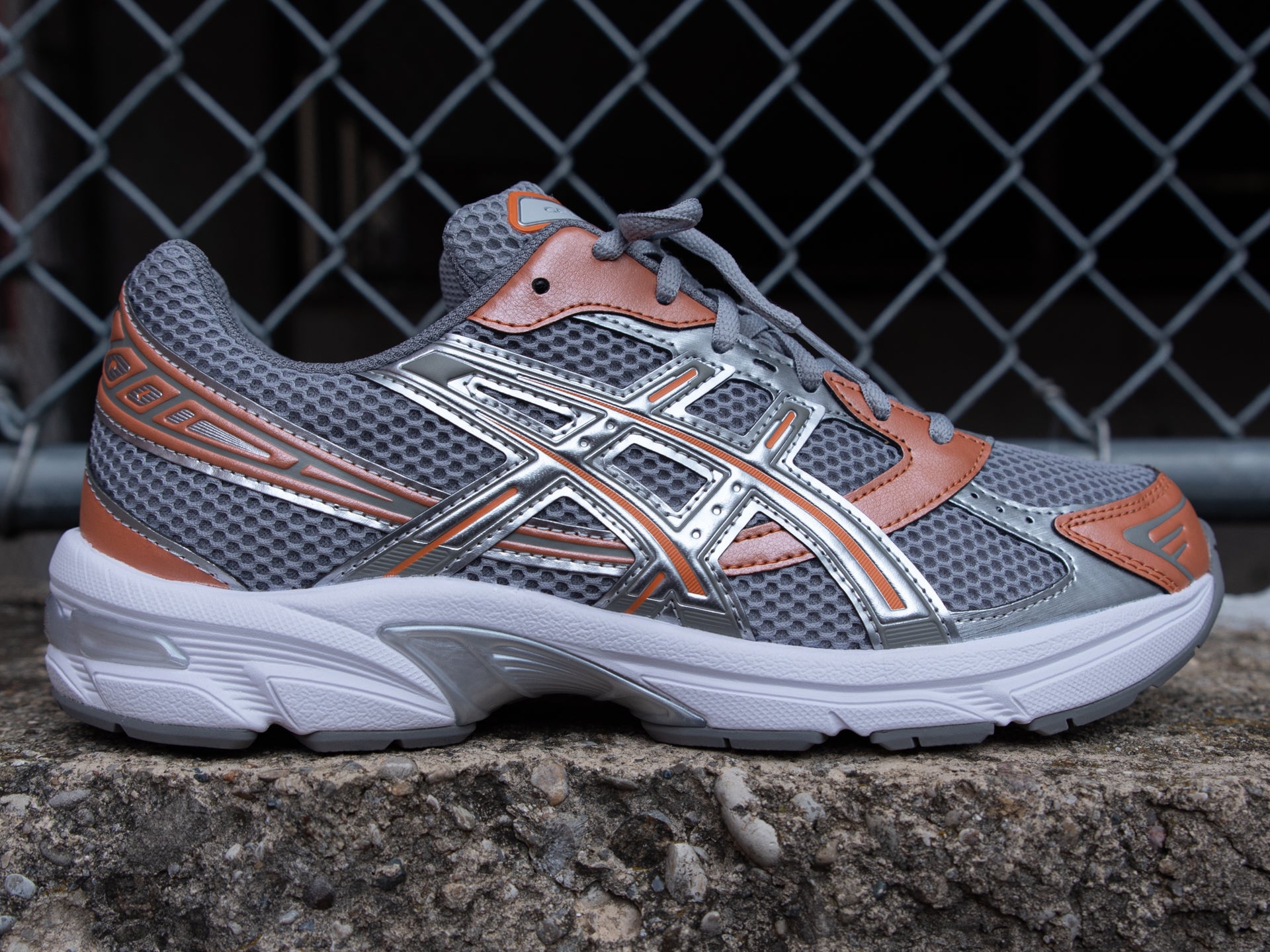 Asics GEL 1130 'Cement Grey Rust Orange' Originally $100.00