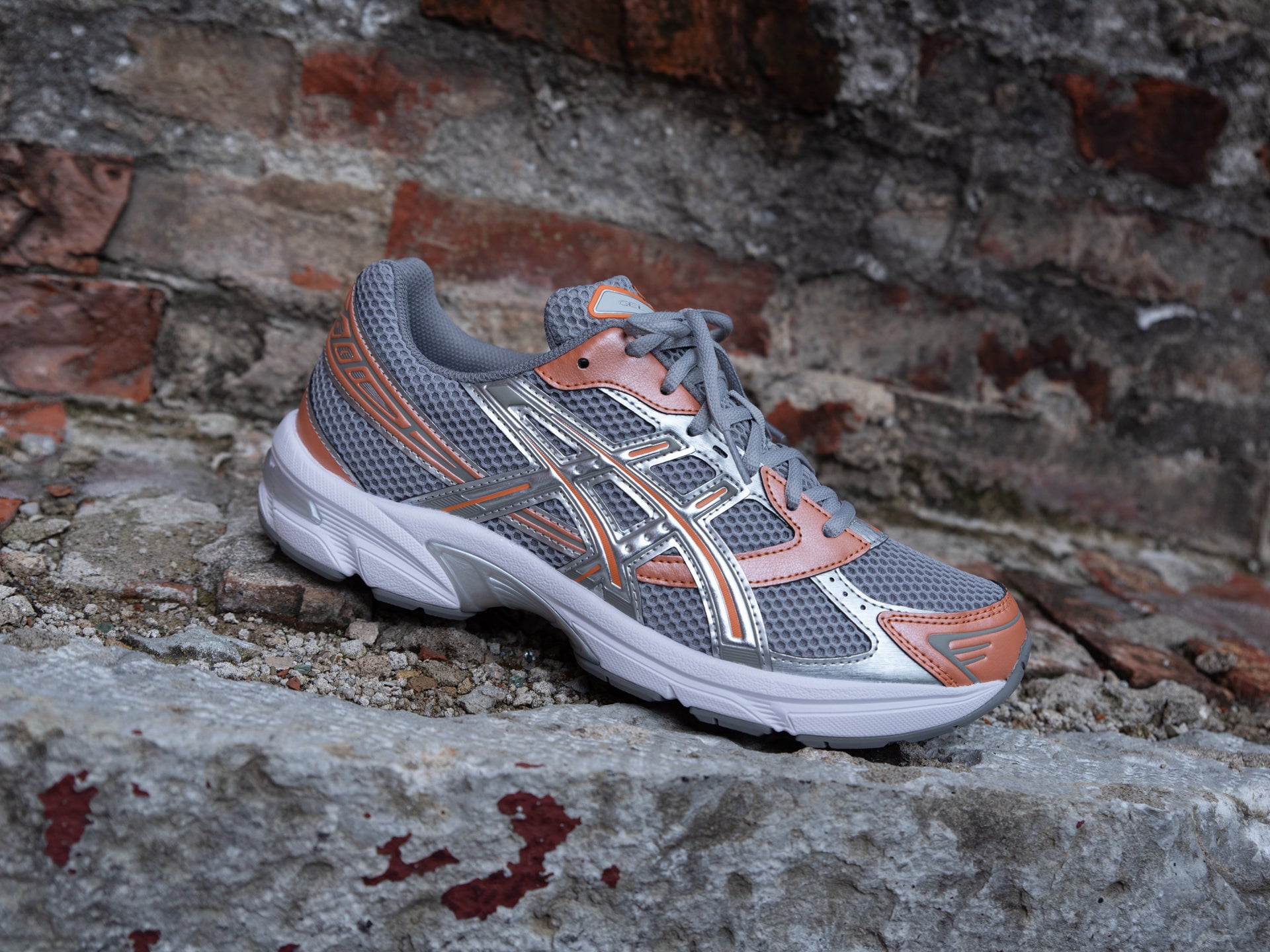 Asics GEL 1130 'Cement Grey Rust Orange' Originally $100.00