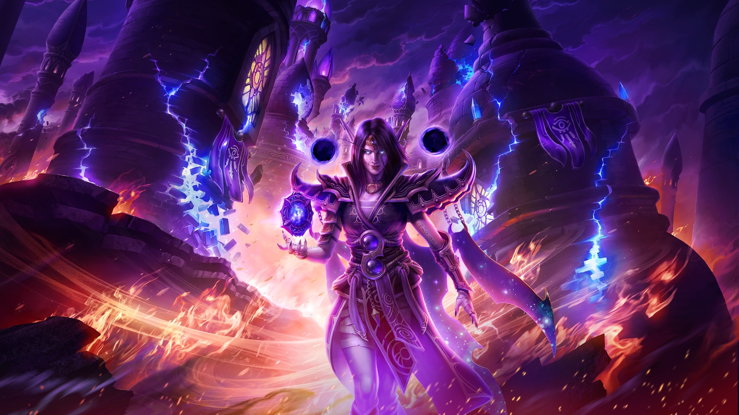 New Xal'atath Key Art for The War Within Launch