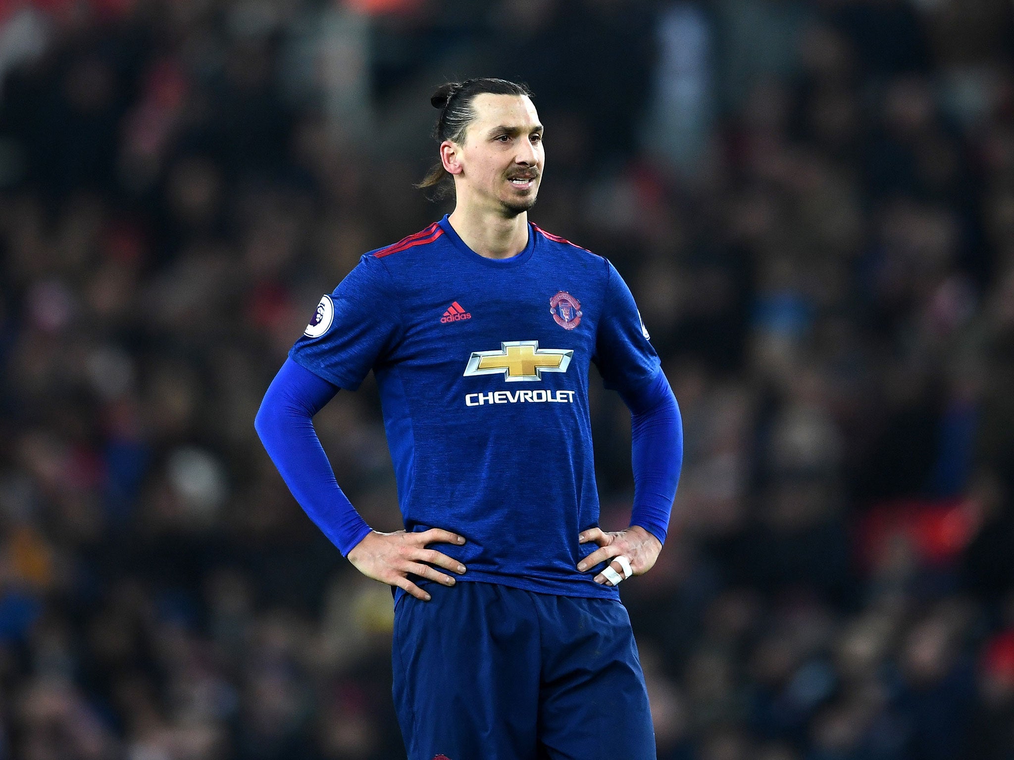 Manchester United forward Zlatan Ibrahimovic hits out against lack of respect shown to Wayne Rooney