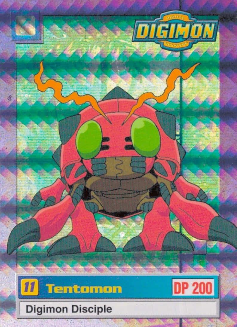 Download Stunning Display Of Tentomon From Digimon Adventure Series Wallpaper