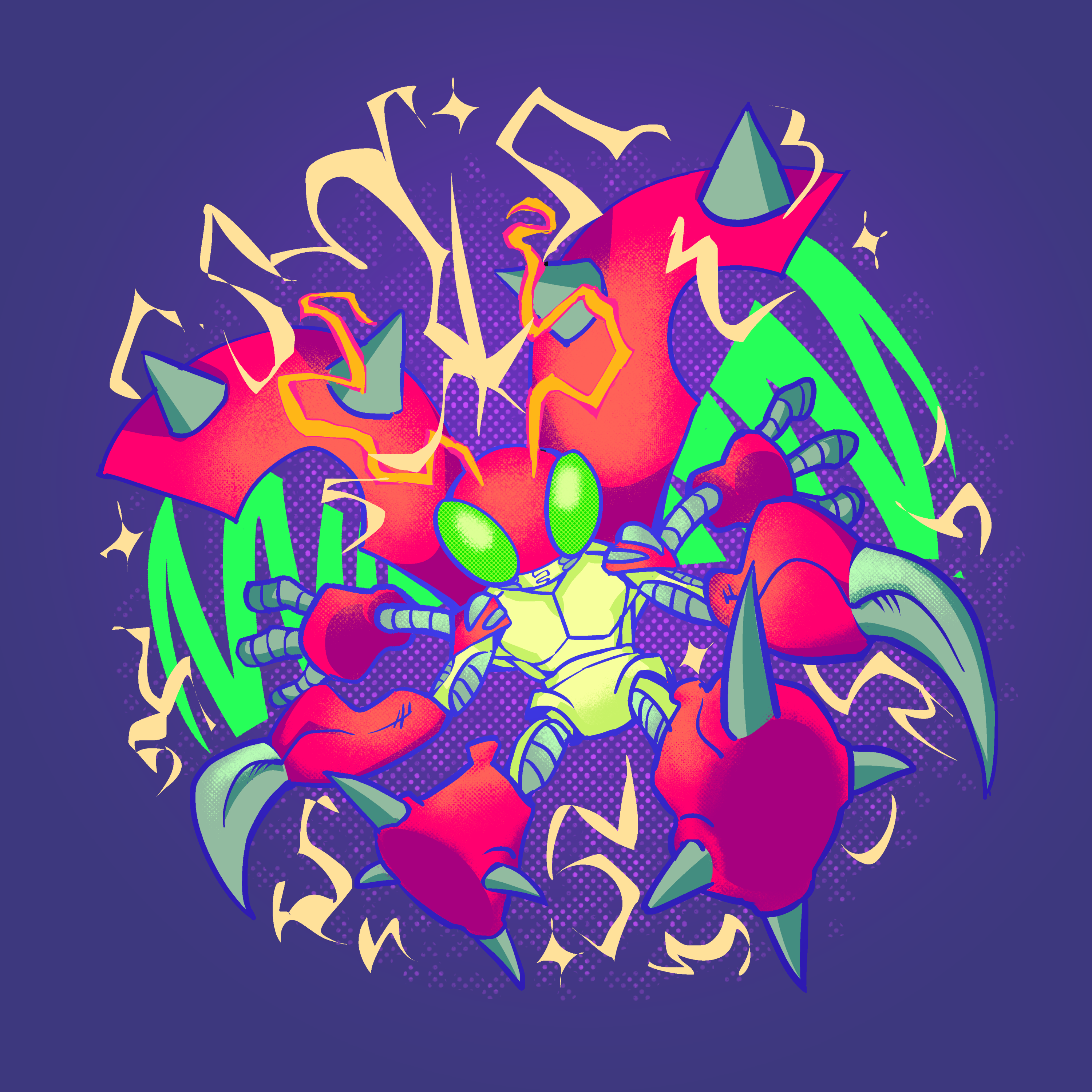 Tentomon by moralem on Newgrounds
