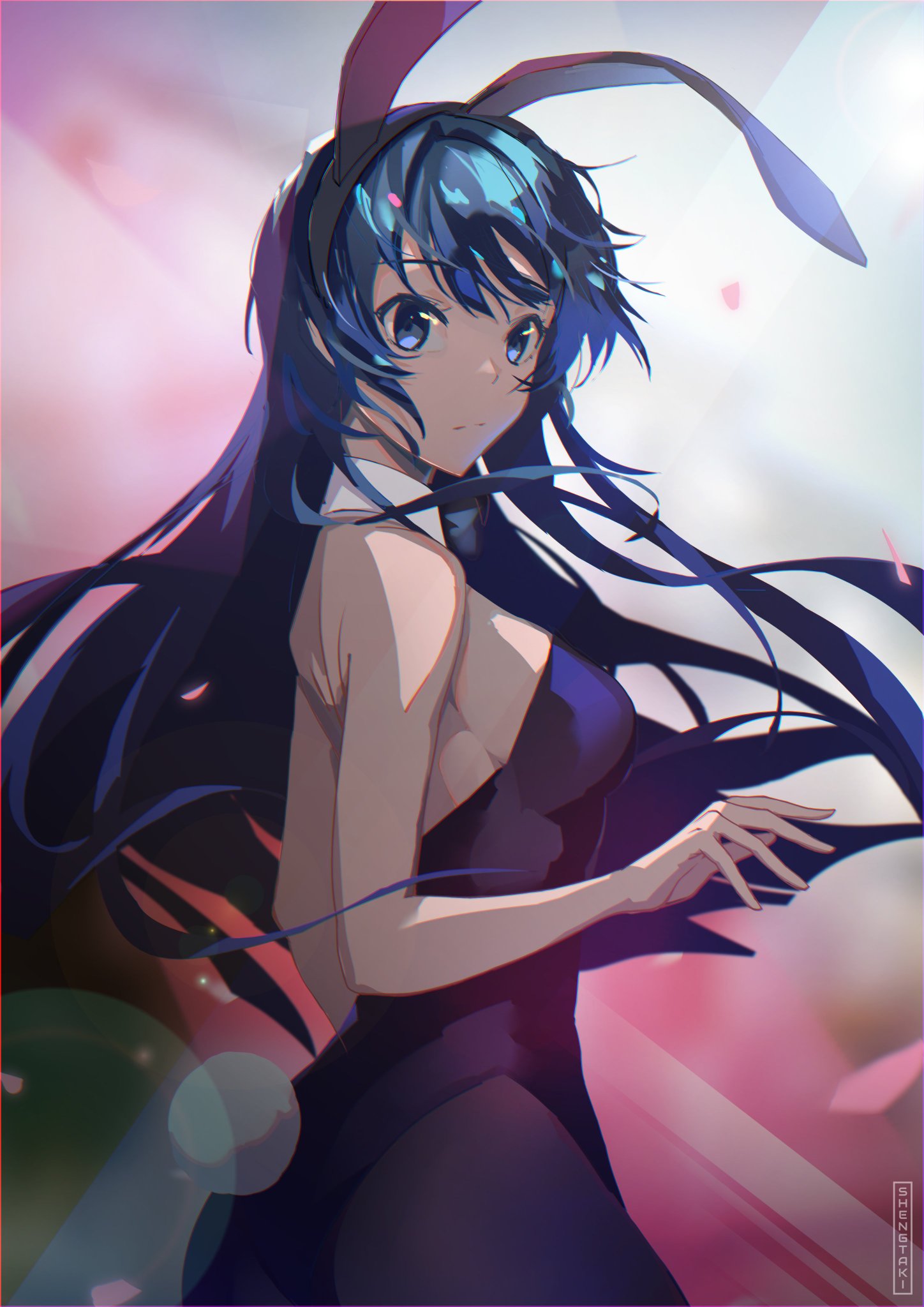 shengtaki girls are love. Bunny girls are justice!!!! My fanart of Sakurajima Mai from the anime 青春ブタ野郎 Buta Yarou wa Bunny Girl Senpai no Yume wo Minai #