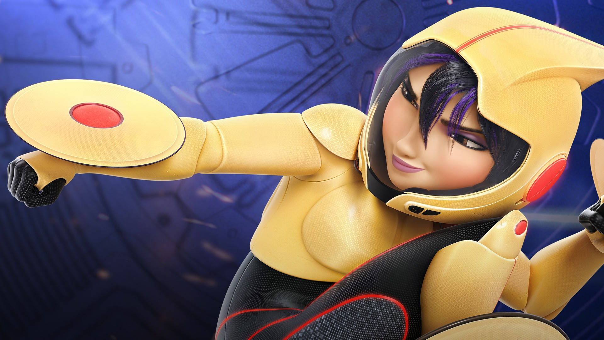 Download Big Hero 6 Gogo Tomago Wallpaper