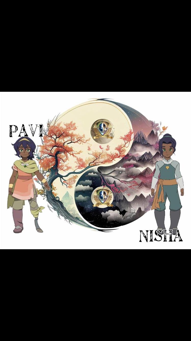 Picture of the official character designs