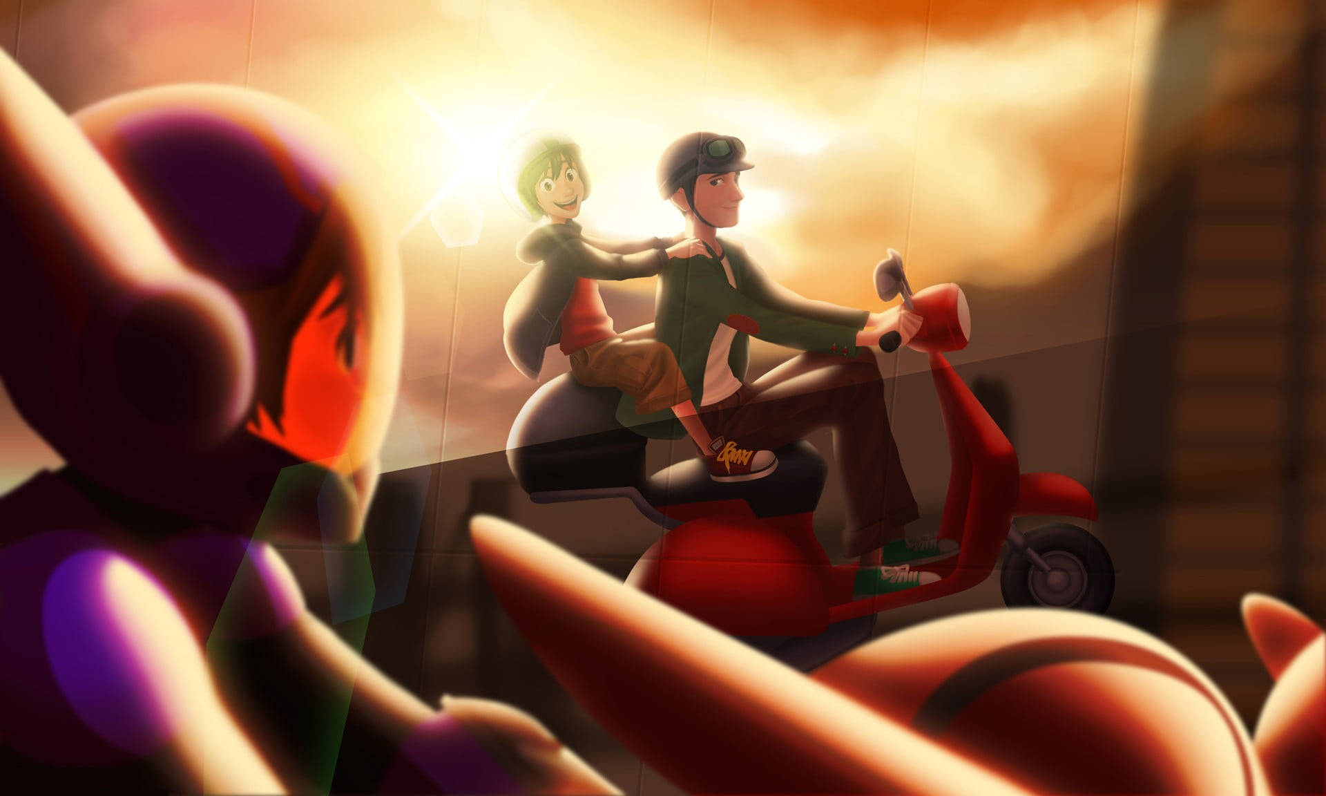 Download Big Hero 6 Hiro Imagining Wallpaper