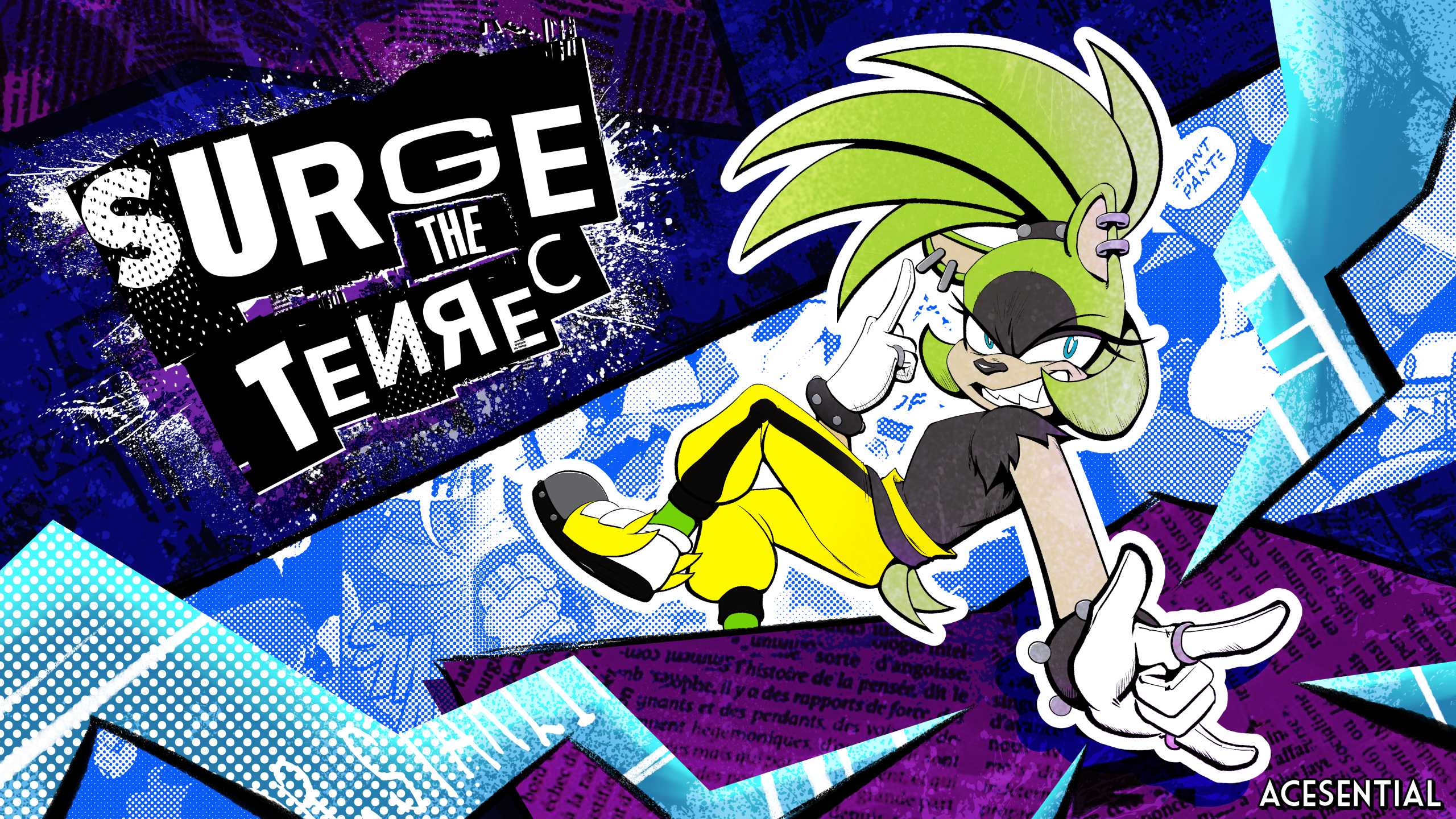 Surge the Tenrec Wallpaper by acesential - Fur Affinity [dot] net