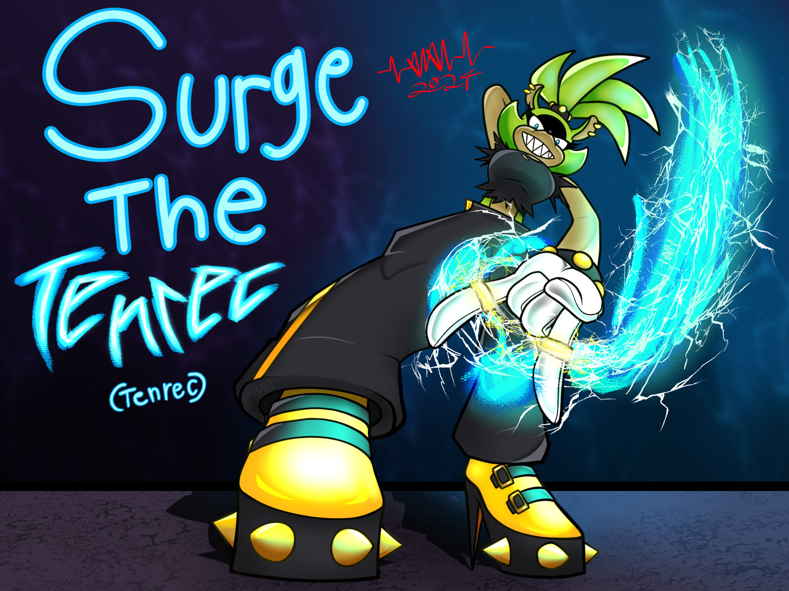 Surge The Tenrec (Re Design By CaptainMolasses)