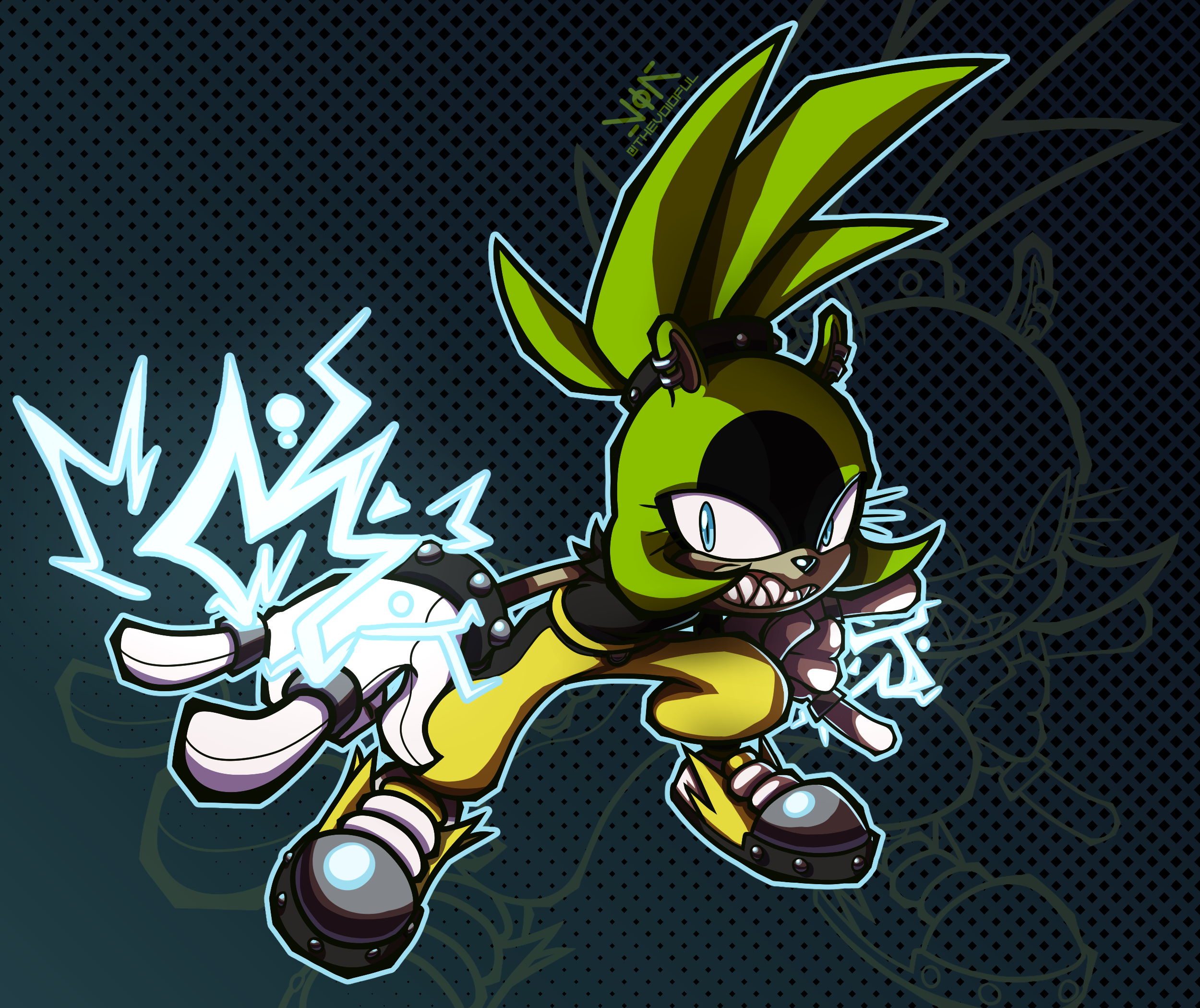 Surge the Tenrec by TheVoidful on Newgrounds