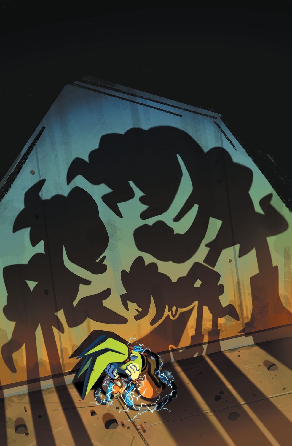 Surge the Tenrec. Sonic Wiki Zone