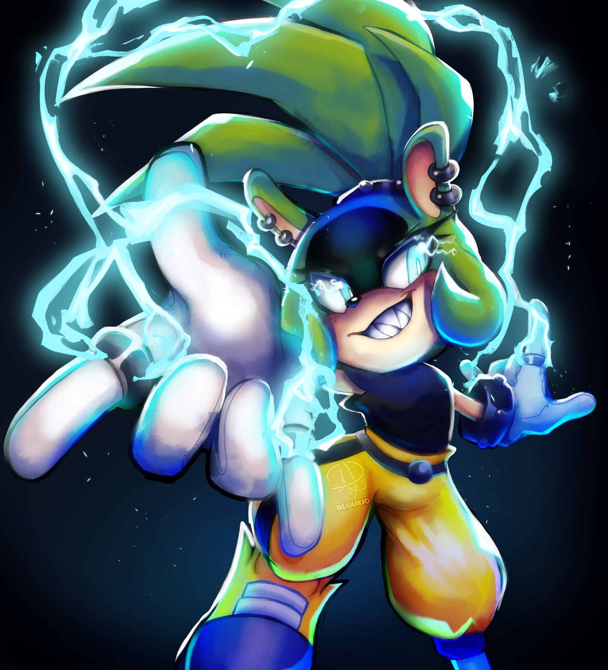 Surge the Tenrec by *+:｡.｡