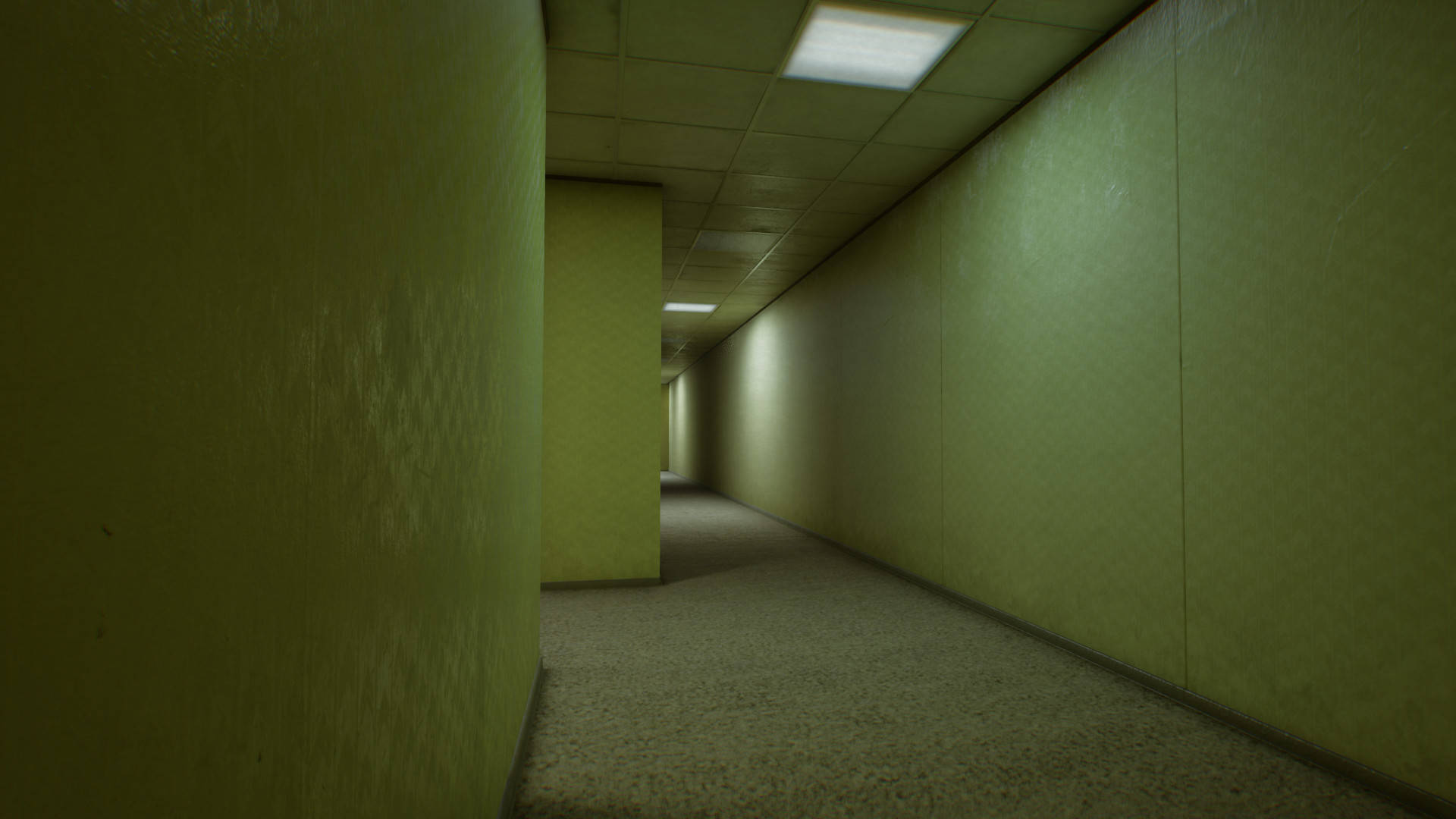 The Backrooms Wallpaper