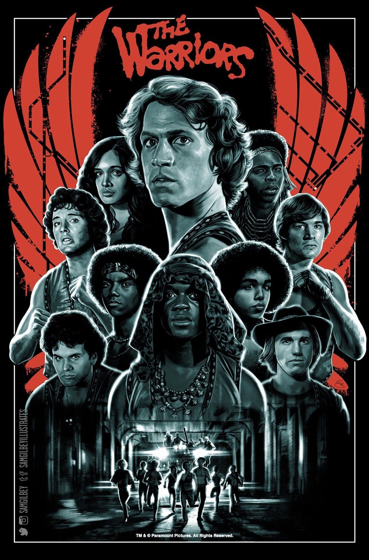 The Warriors [1266 x 1920]