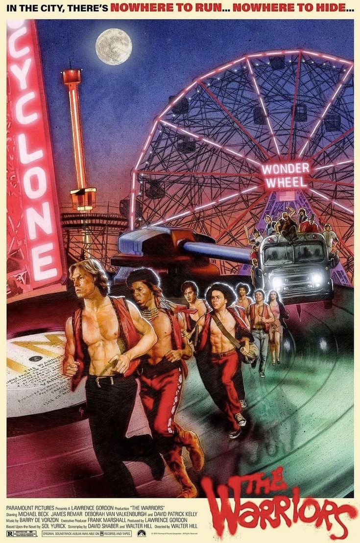 THE WARRIORS. Warrior movie, The warriors 1979