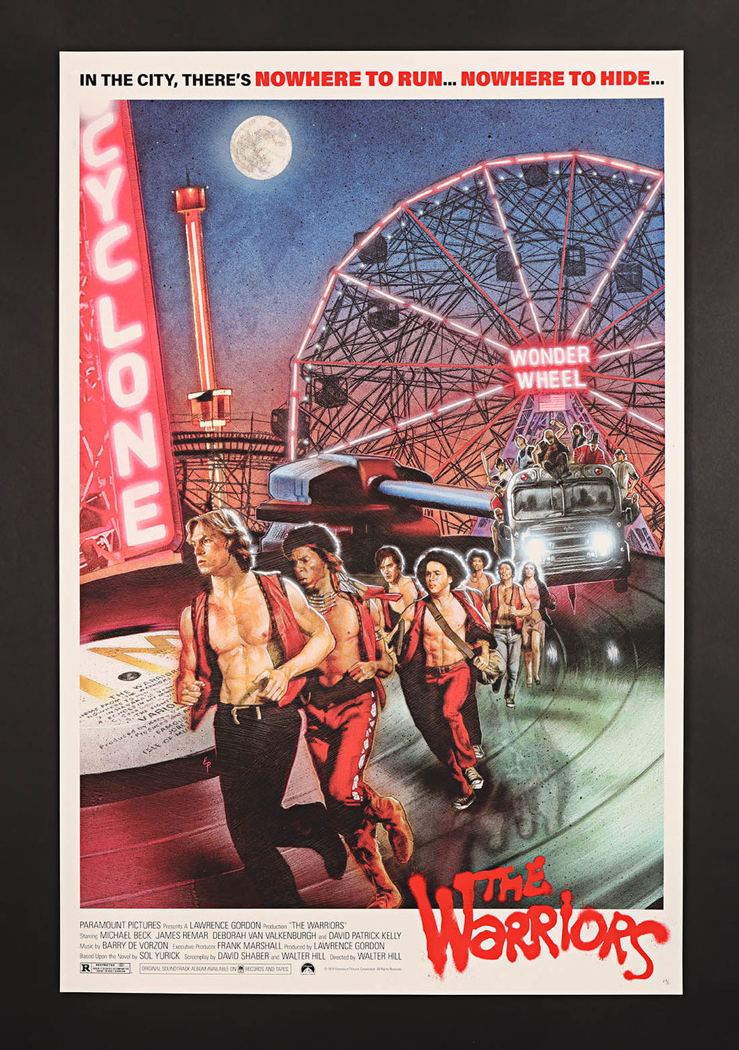 The Warriors By Ethan Pro 23 51 Screen Print Movie Art Poster