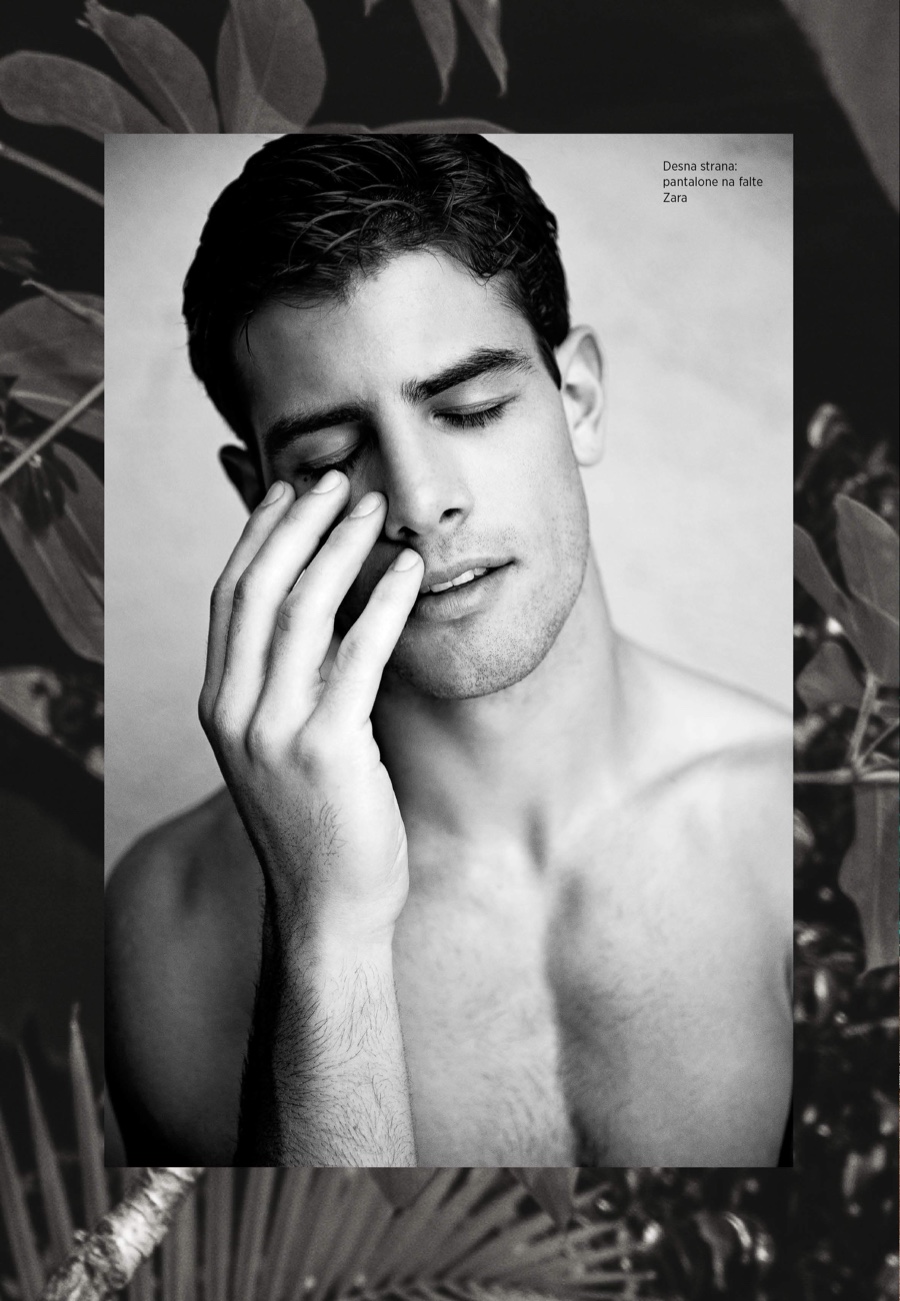 Franky Cammarata Makes a Splash for Men's Health Serbia