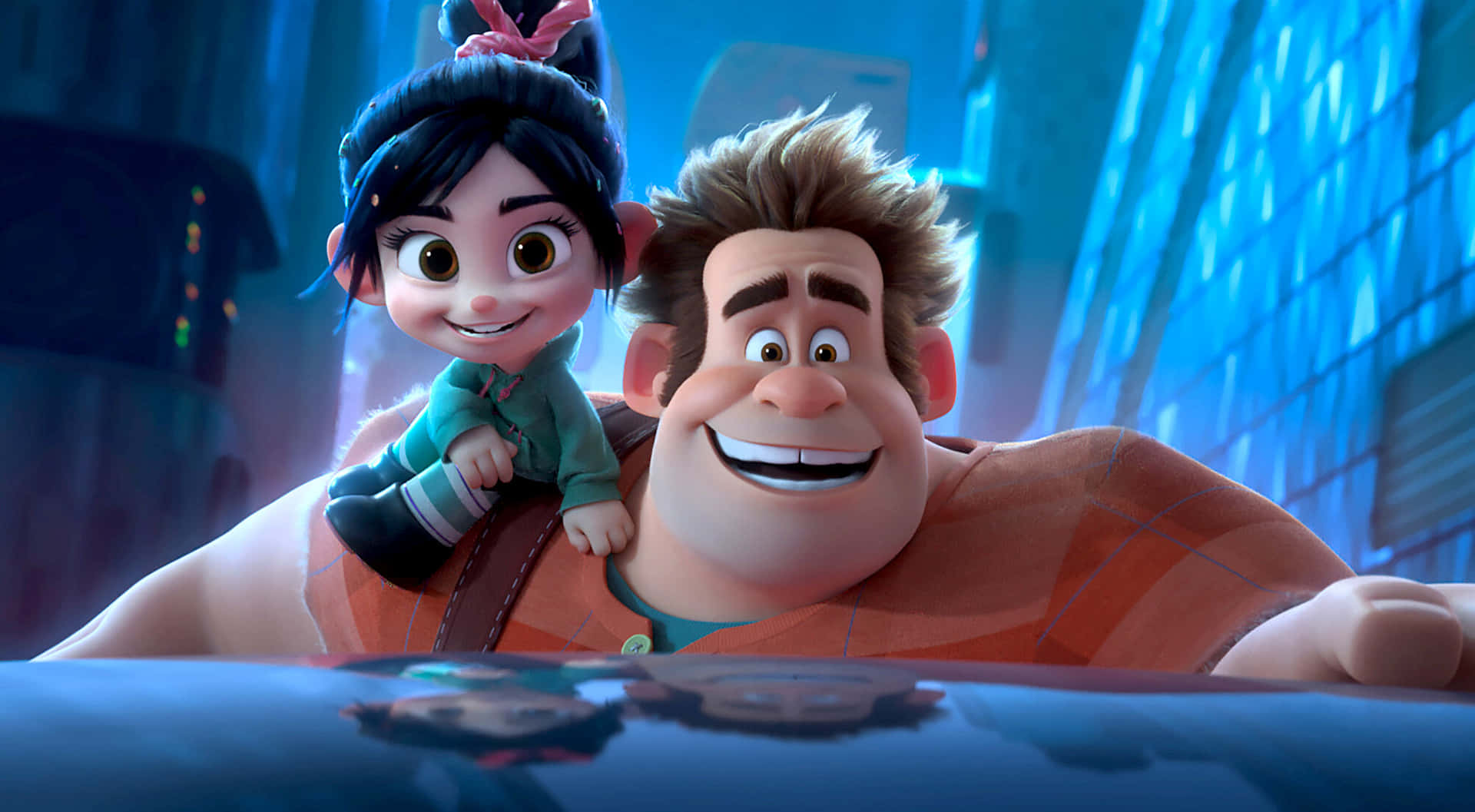 Download Ralph And Vanellope Ralph Breaks The Internet Wallpaper