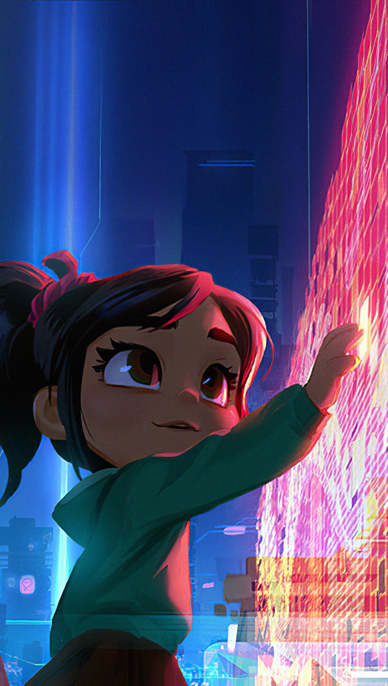 Vanellope from Wreck it Ralph 2 Wallpaper 4k for iPhone and Mobile Phone