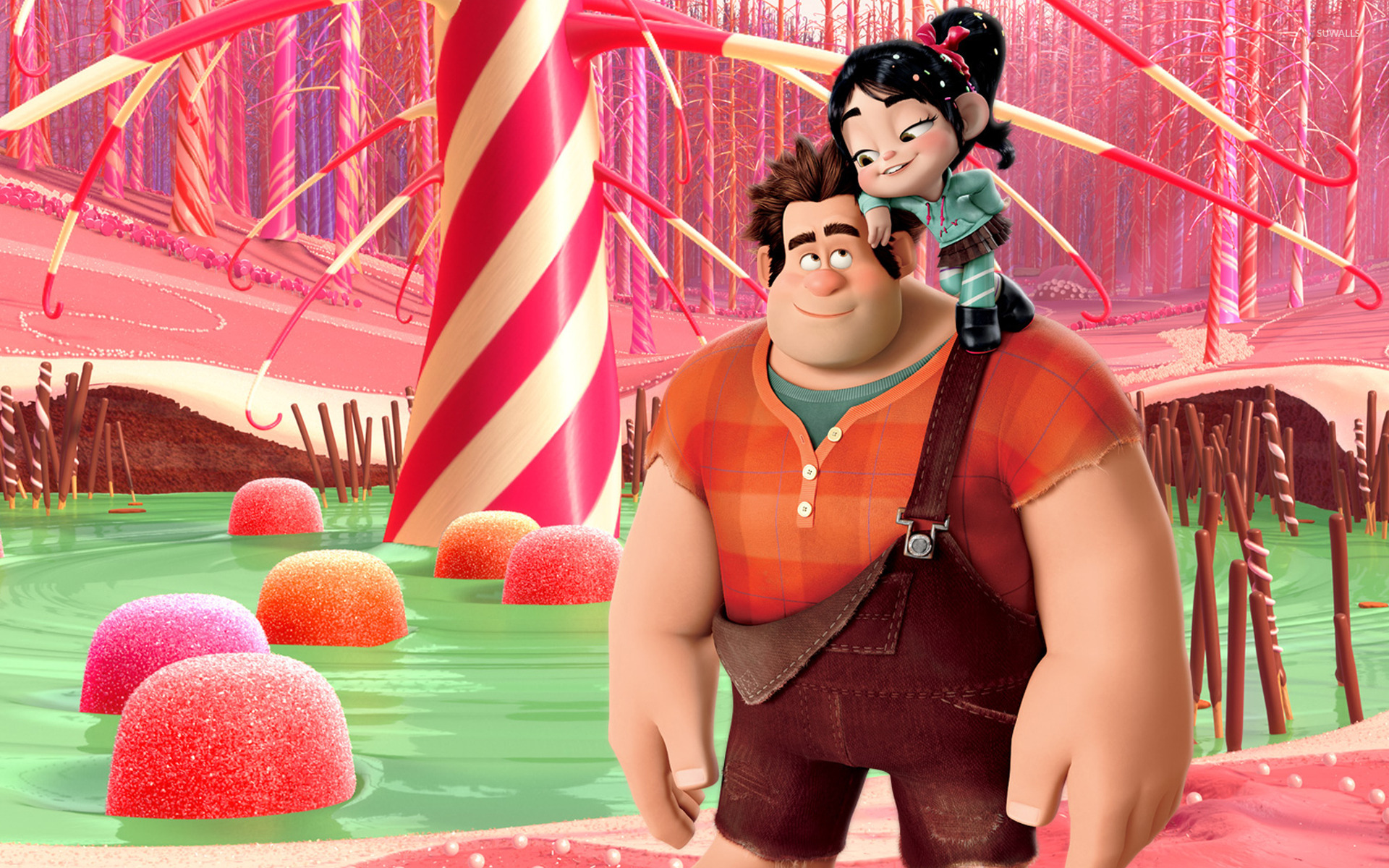 Wreck It Ralph Poster Wallpaper Wallpaper
