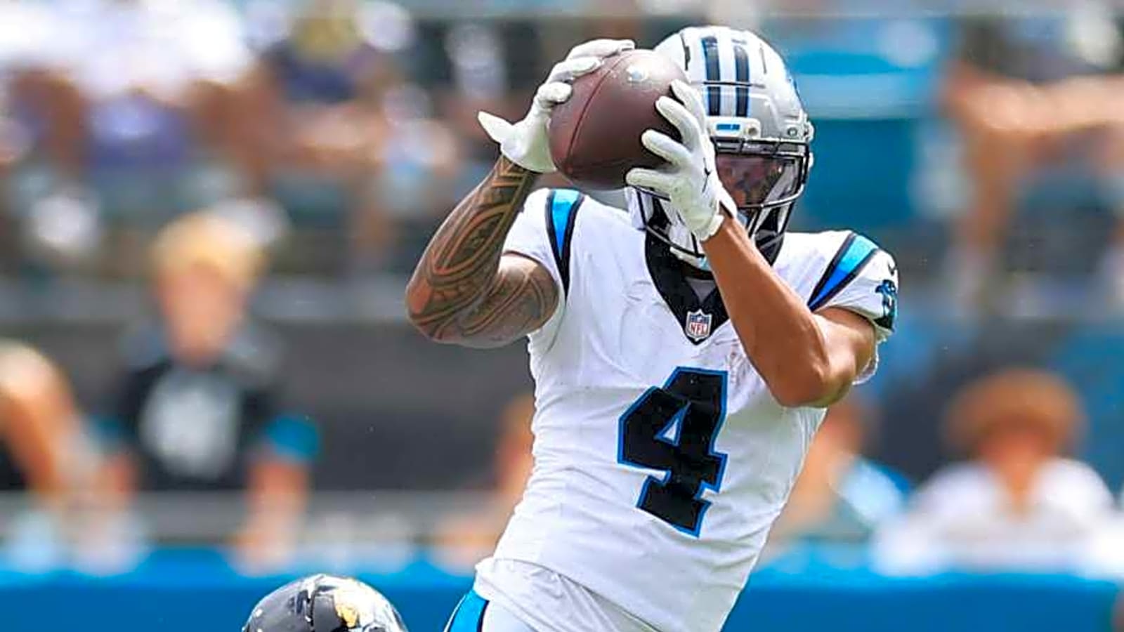 Fantasy football analyst sees Tetairoa McMillan stock rising in coming weeks