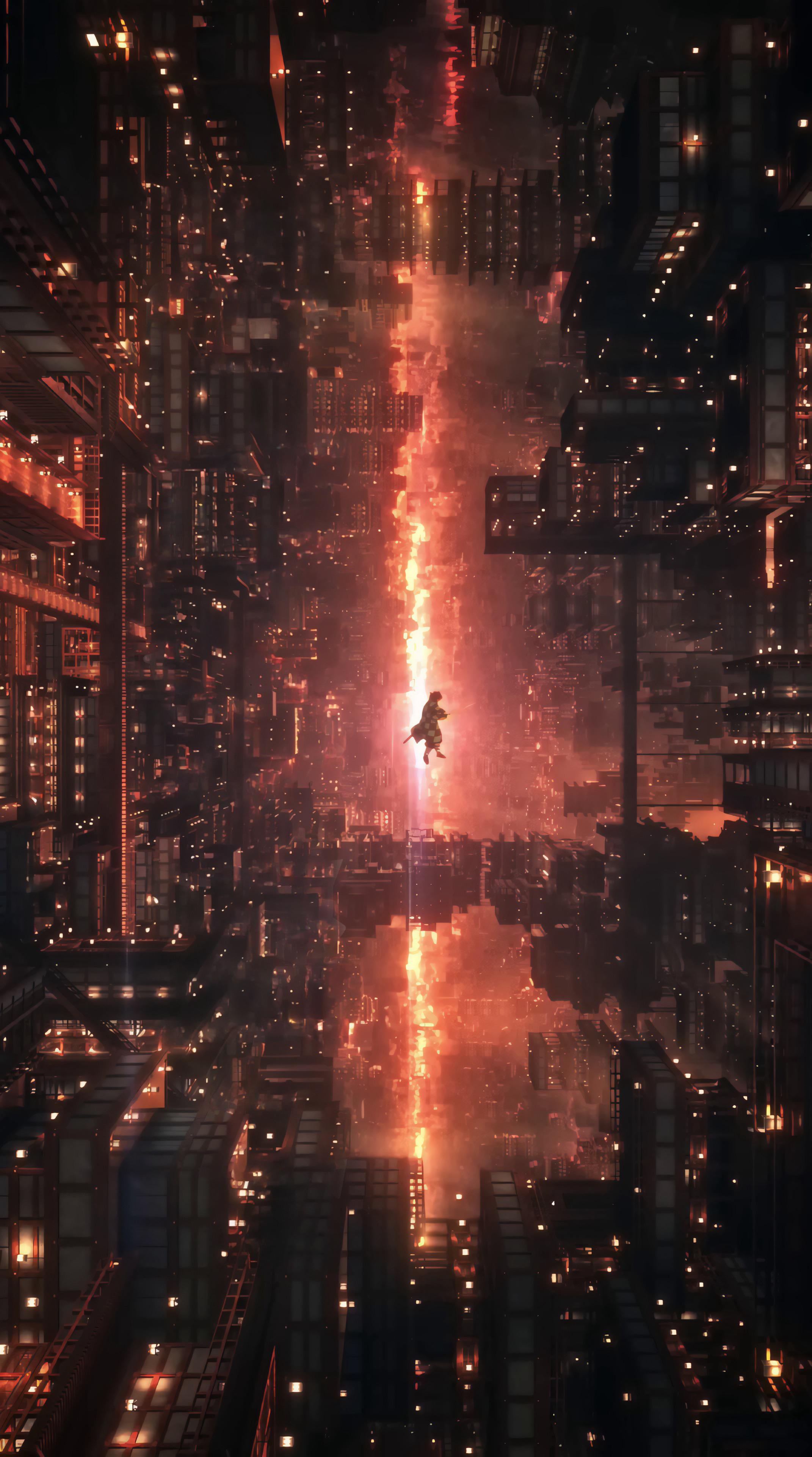 Got my hands on this incredible Infinity Castle wallpaper, Thought i should share with you all if anyone wants it