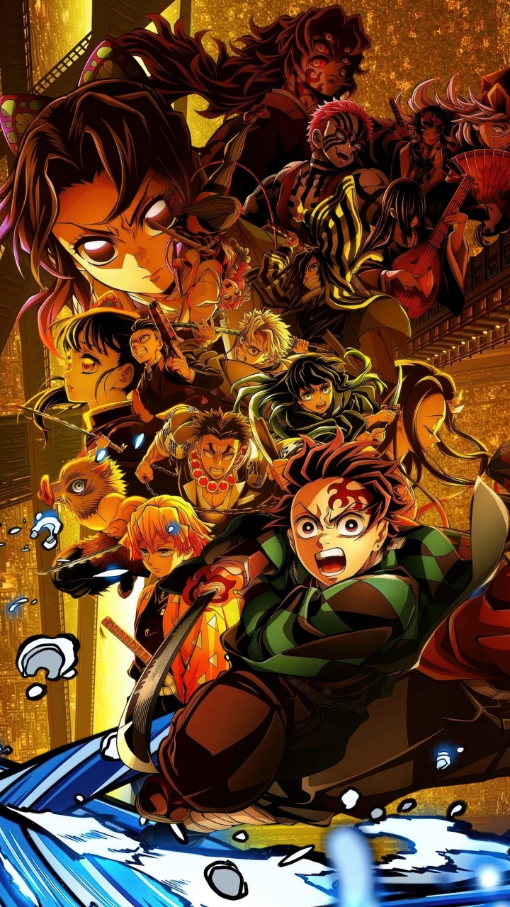 Demon Slayer: Infinity Castle Wallpaper 4K, Movie poster