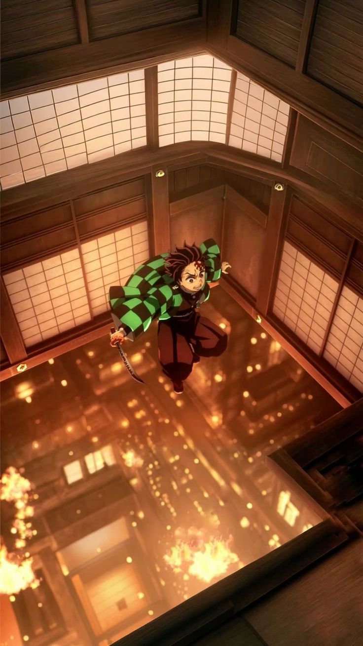 Tanjiro Kamado demon slayer wallpaper 4k- infinity castle arc