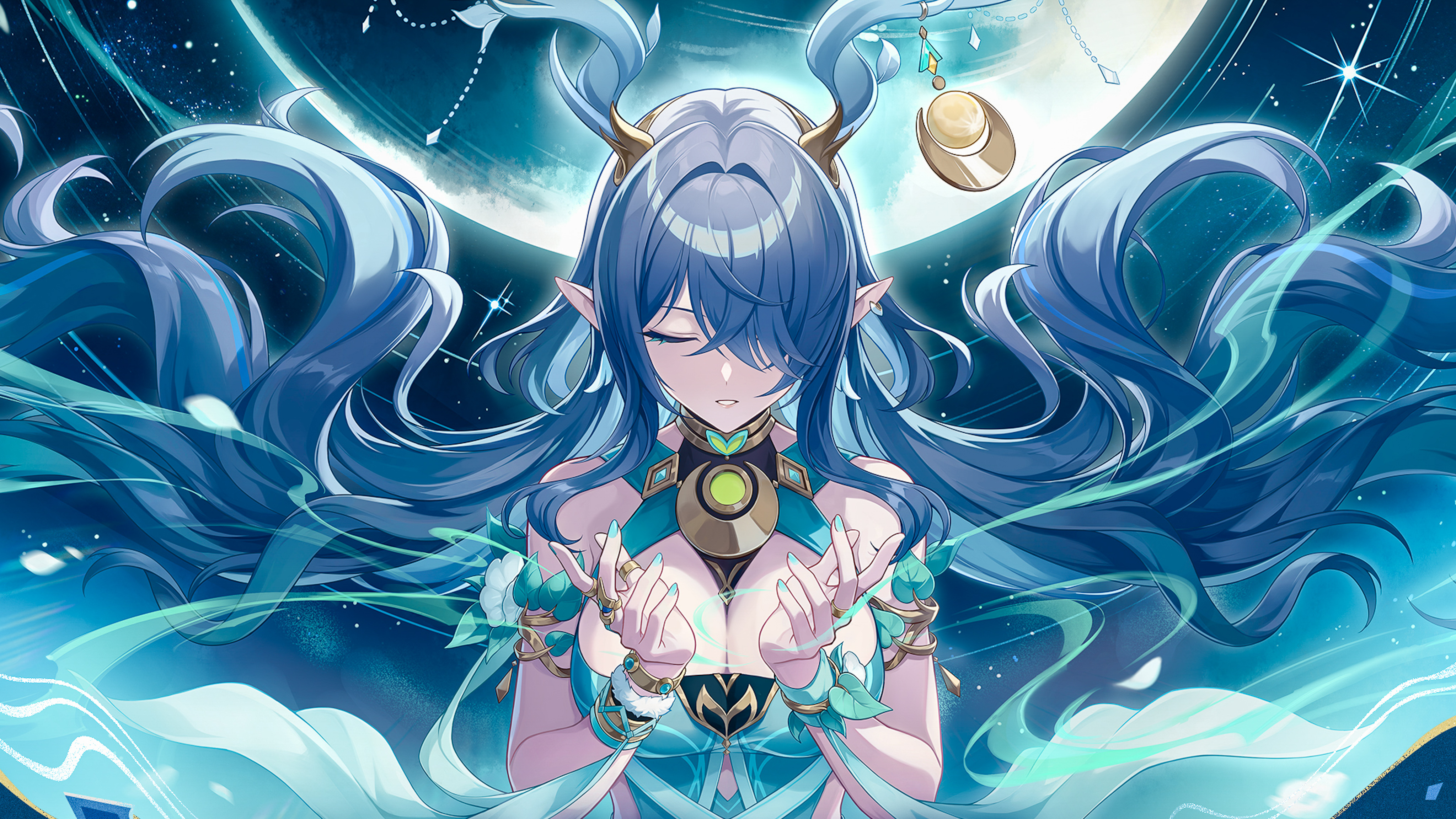 M0G ΣDIƬ ࿐ Wallpaper for Desktop #Genshinlmpact #lauma kwallpaper #原神