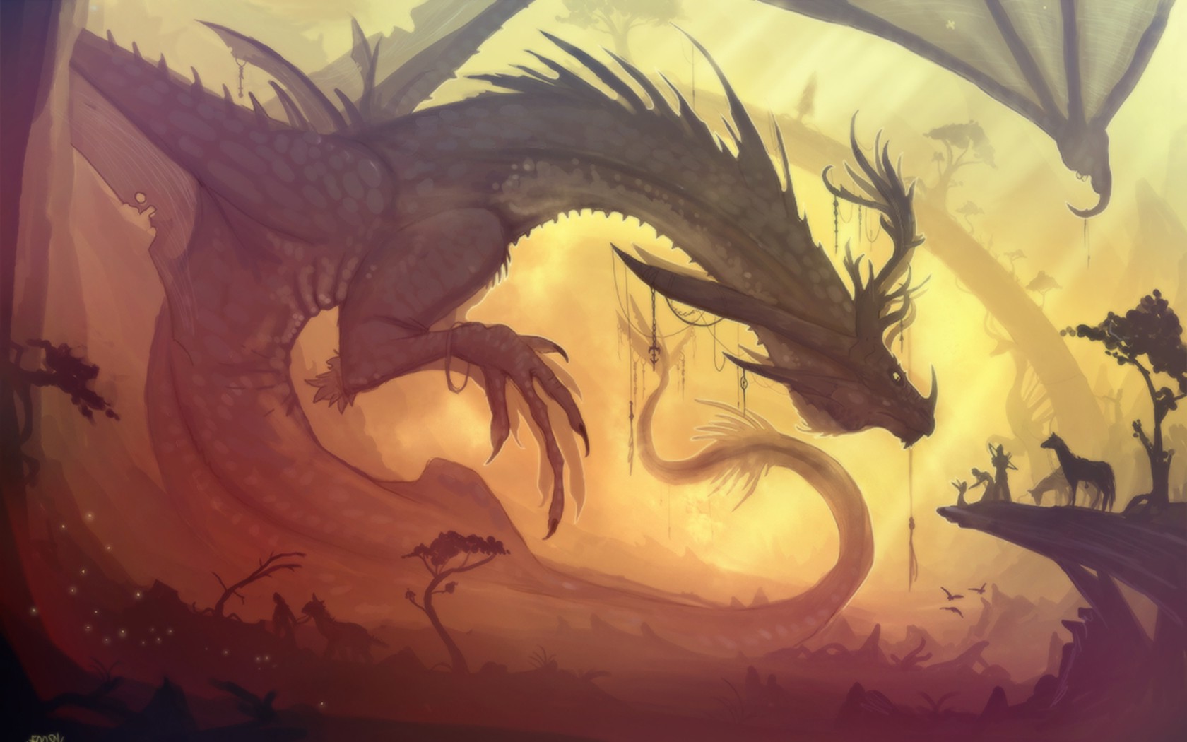 dragon, Fantasy Art, Medieval Wallpaper HD / Desktop and Mobile Background