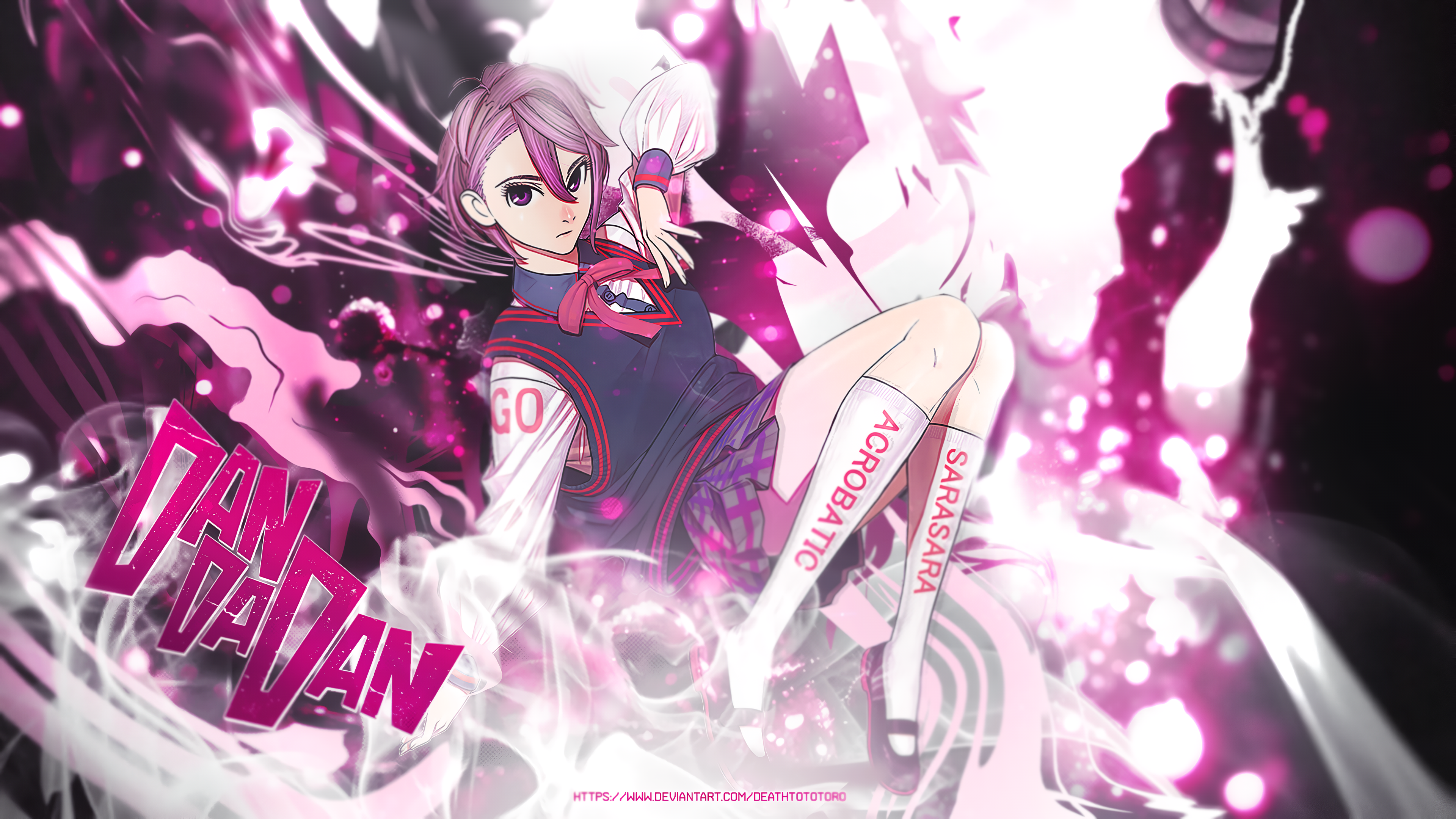 Aira Shiratori 4K Ultra HD Dandadan Wallpaper