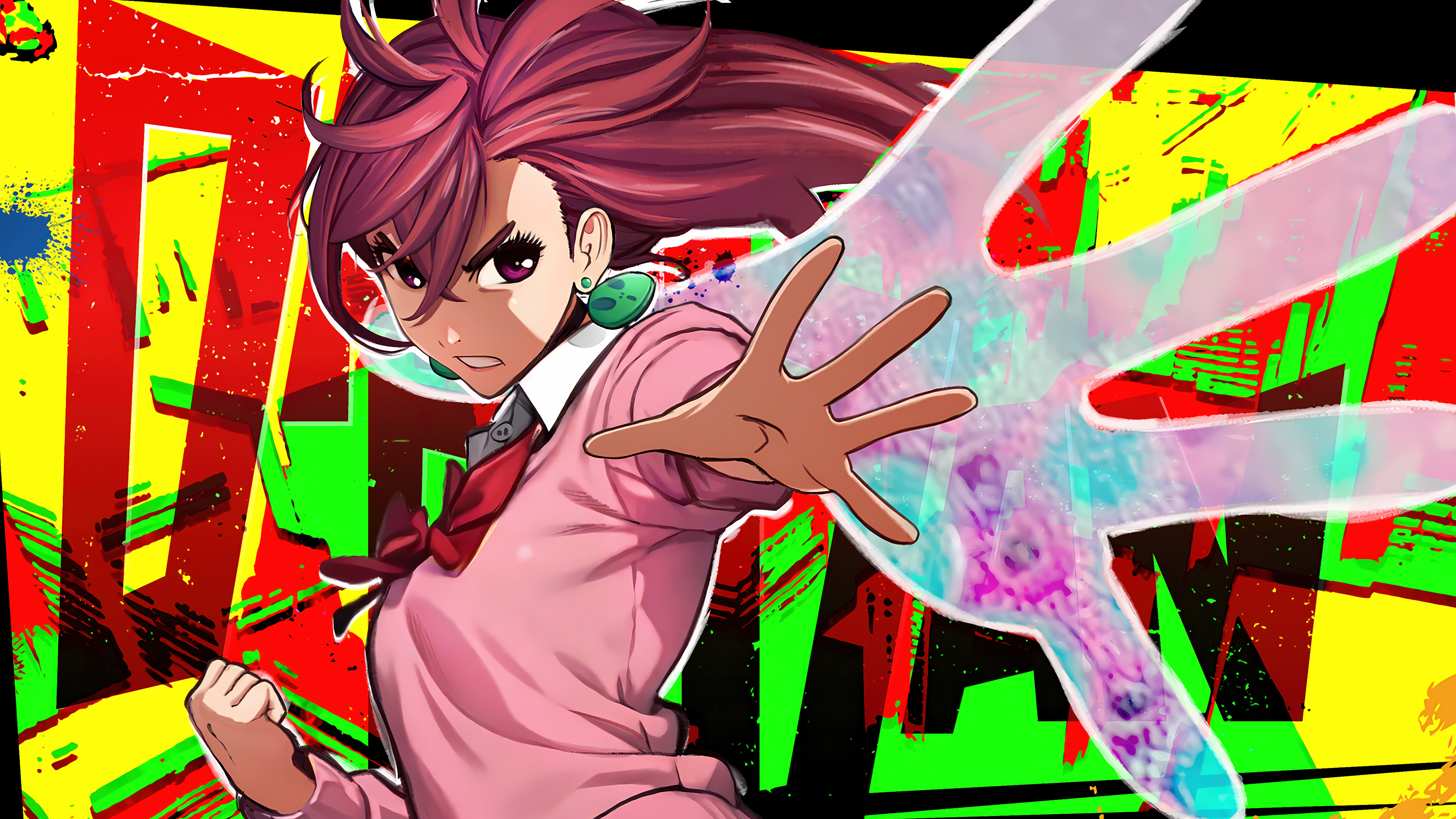 Dandadan Aira Shiratori Wallpaper 4K HD PC b