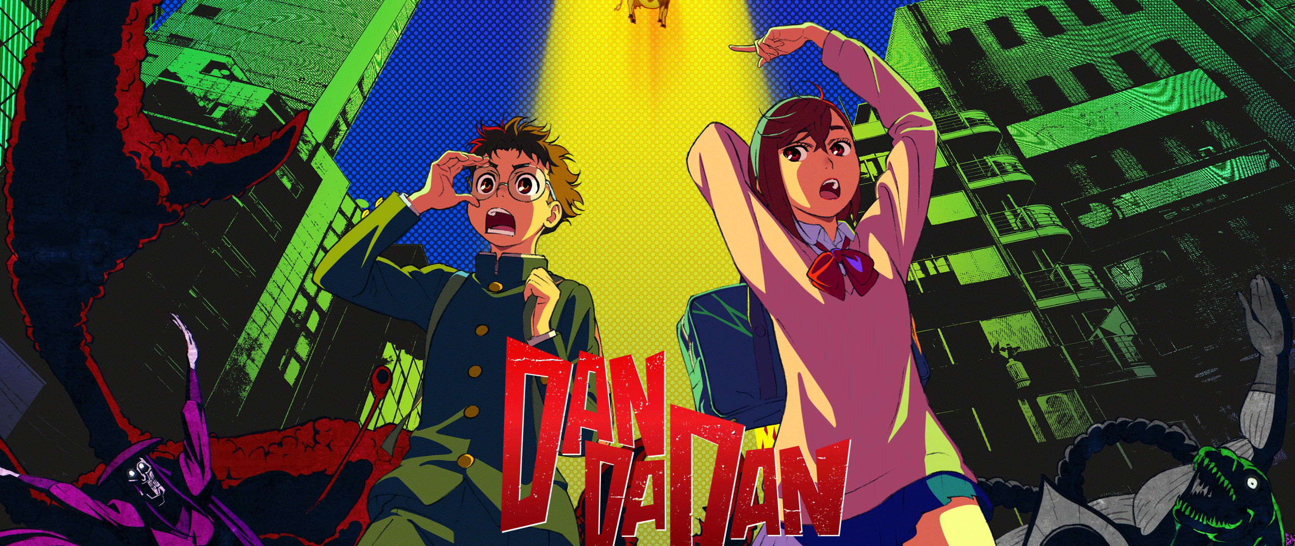 Okarun (Dandadan) Wallpaper 4K, Aira Shiratori, Dandadan