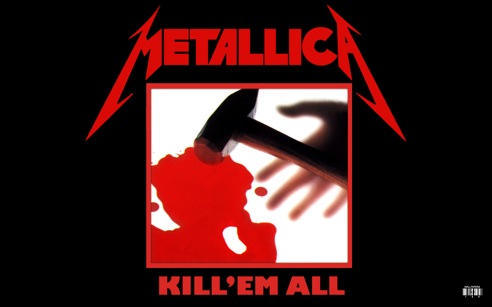 Metallica's Kill 'Em All: Thrash Metal HD Wallpaper