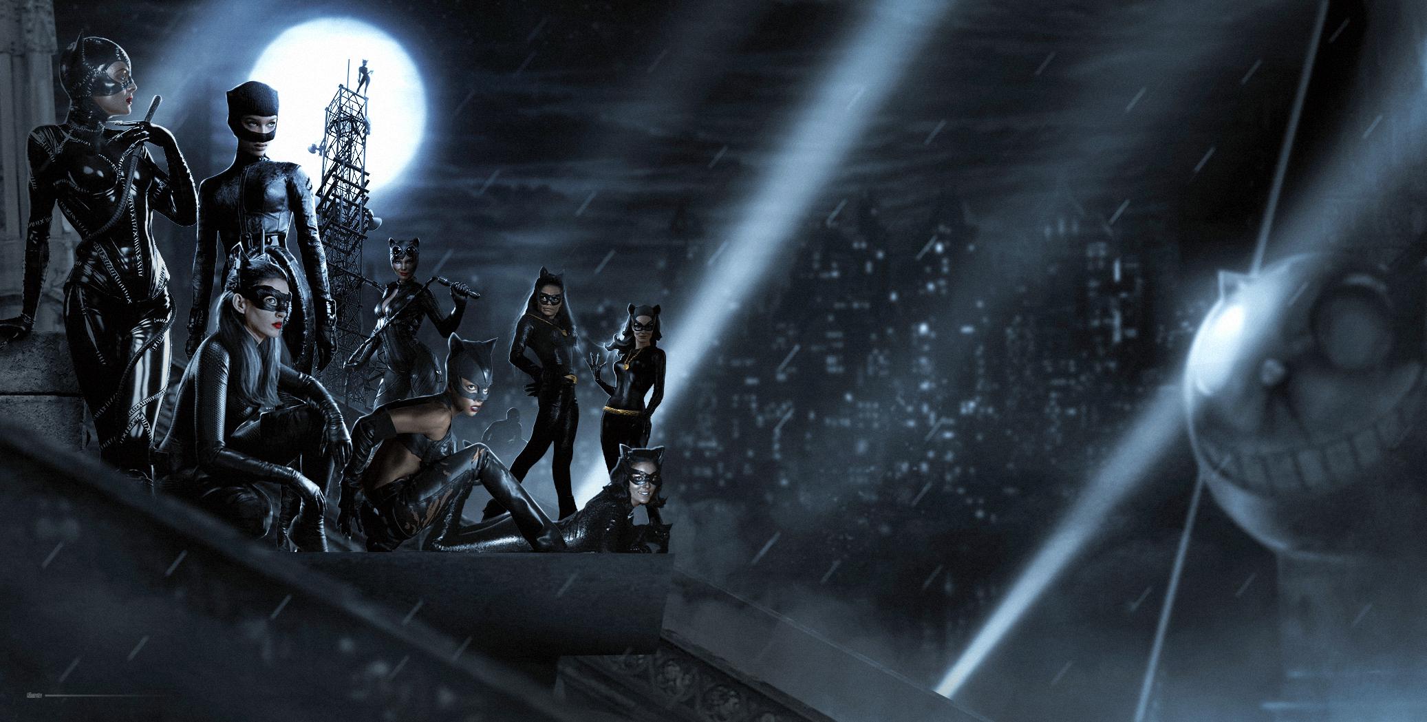 I made a wallpaper including many different portrayals of Catwoman from over the years, included is Michelle Pfeiffer's version from Batman Returns