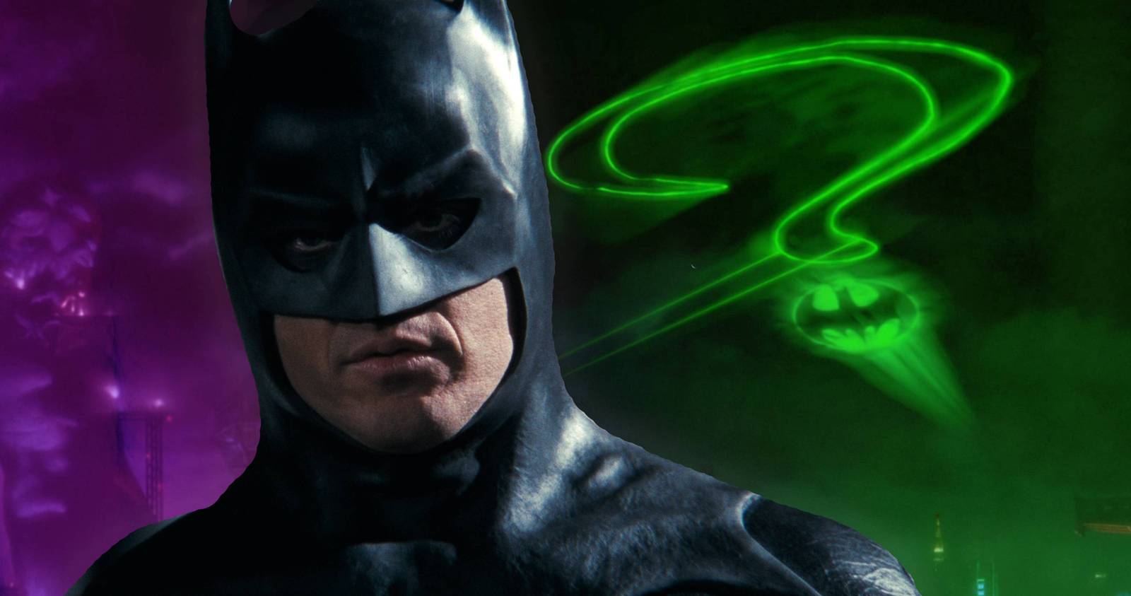 Batman sequel imagines Tim Burton's Riddler