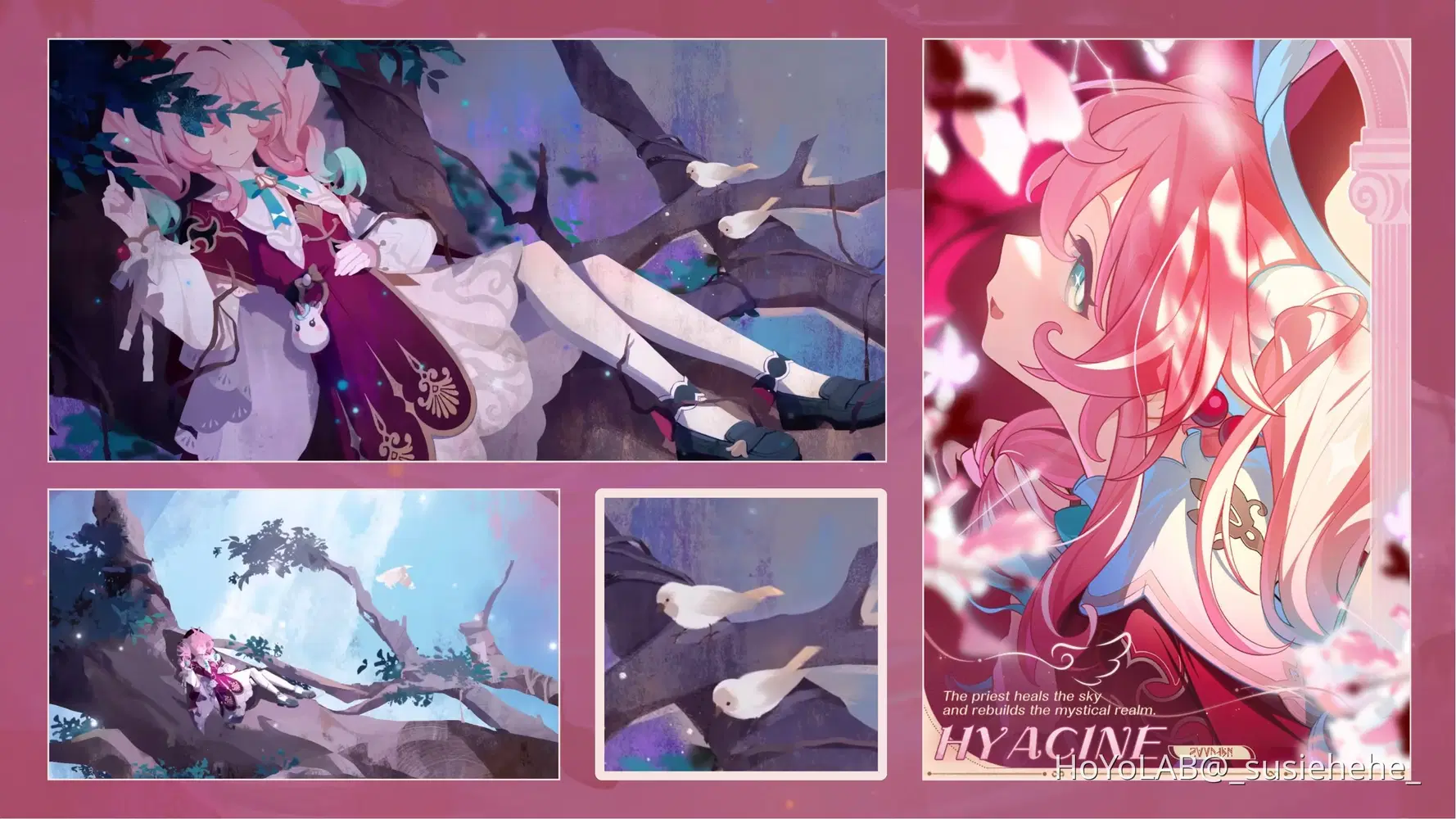 Homemade wallpaper for “Amphoreus' Saga of Heroes” (part 2) Honkai: Star Rail